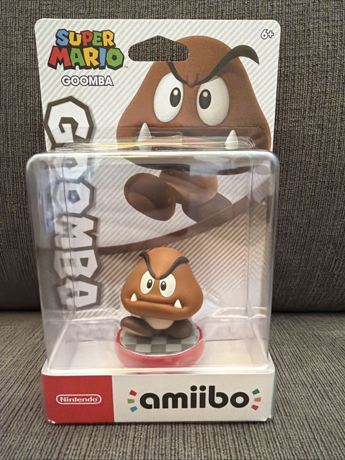 Goomba Amiibo Figure Super Mario Series Nintendo NEW & Sealed!