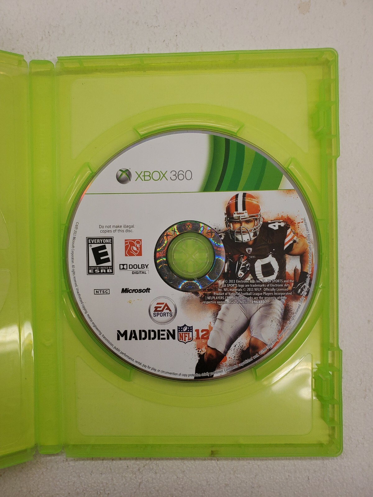 Xbox 360 : Madden NFL 12 VideoGames