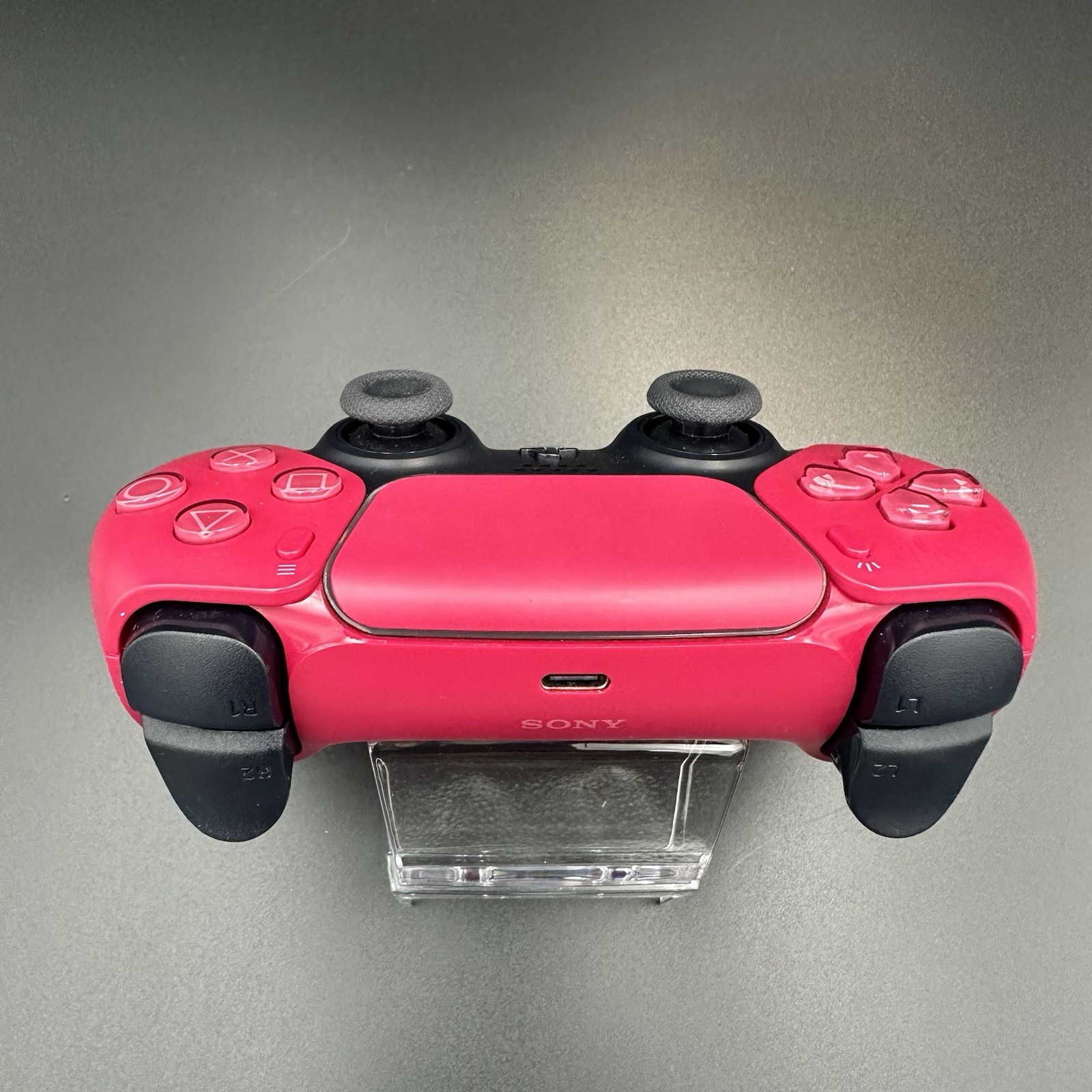 Sony PlayStation DualSense Wireless Controller – Cosmic Red -K-Silver TMR sticks