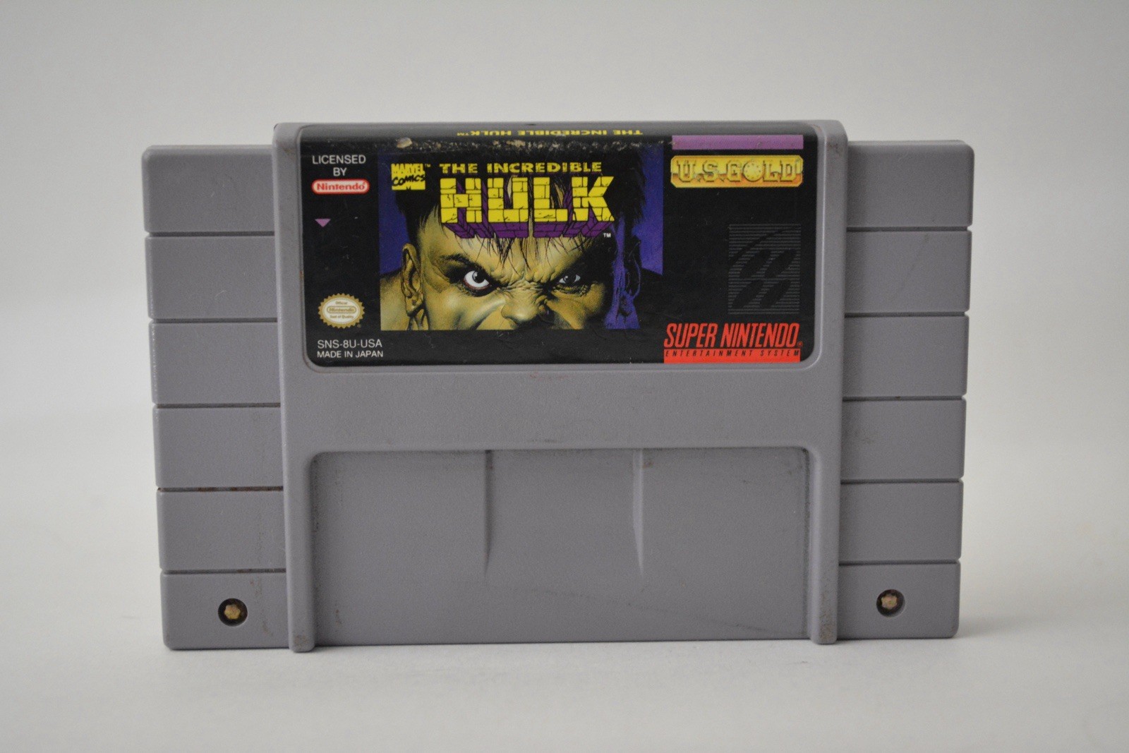 The Incredible Hulk (Super Nintendo Entertainment System, 1994) SNES Cart Only