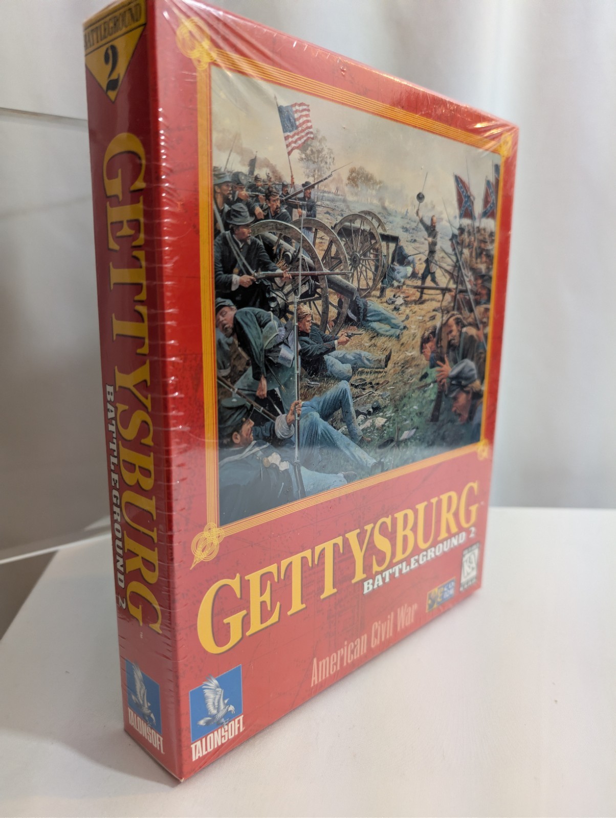 Battleground 2: Gettysburg PC CD American Civil War Strategy Game Windows