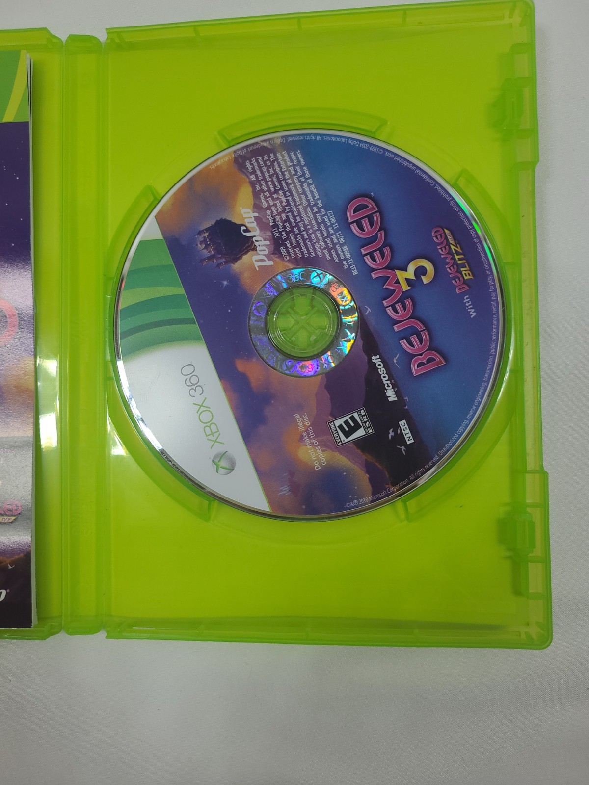 Bejeweled 3 ( Xbox 360, 2011) Complete w/ Manual CIB, TESTED!