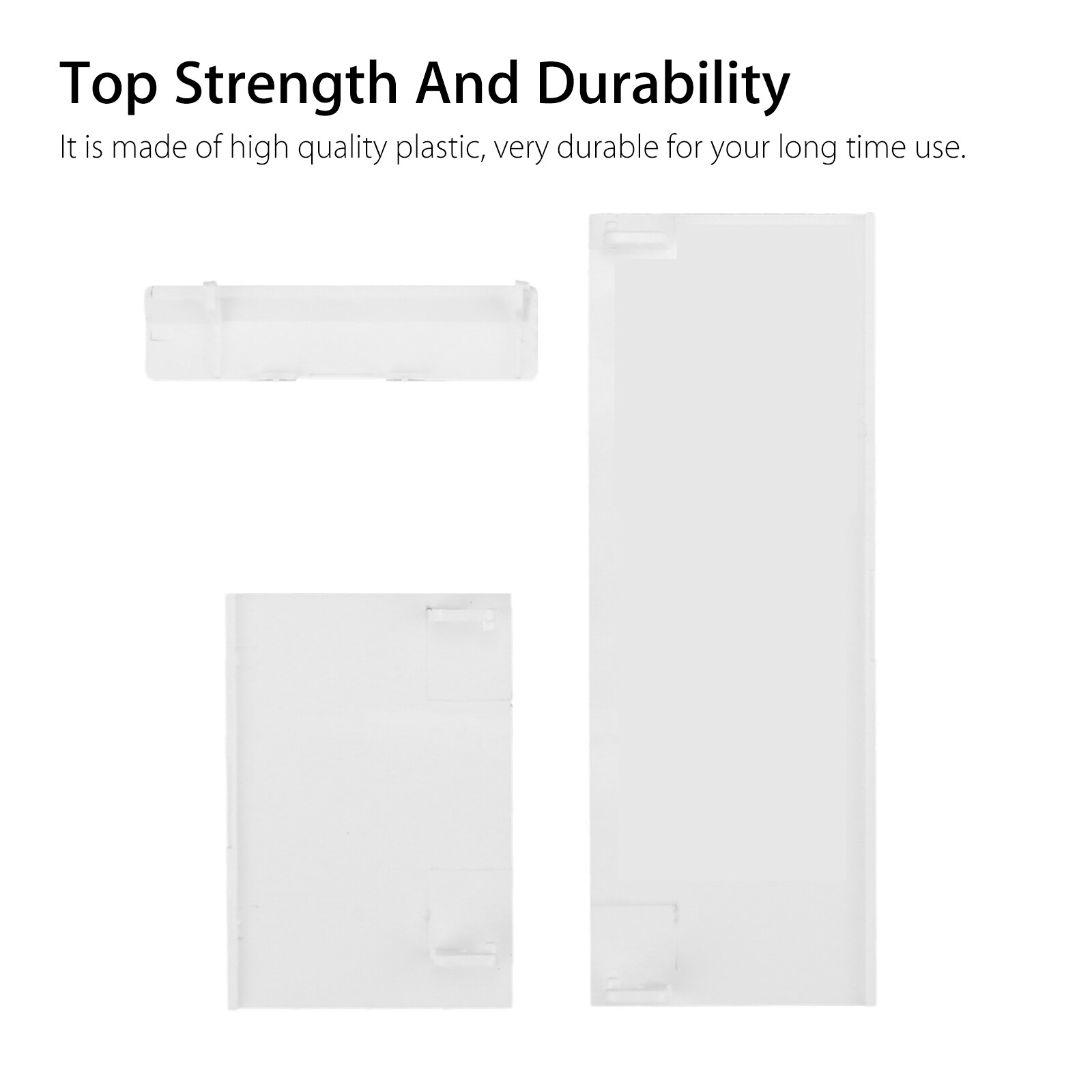 15Pcs Memory Card Door Slot Cover Replacement Lids for Nintendo Wii Game Console