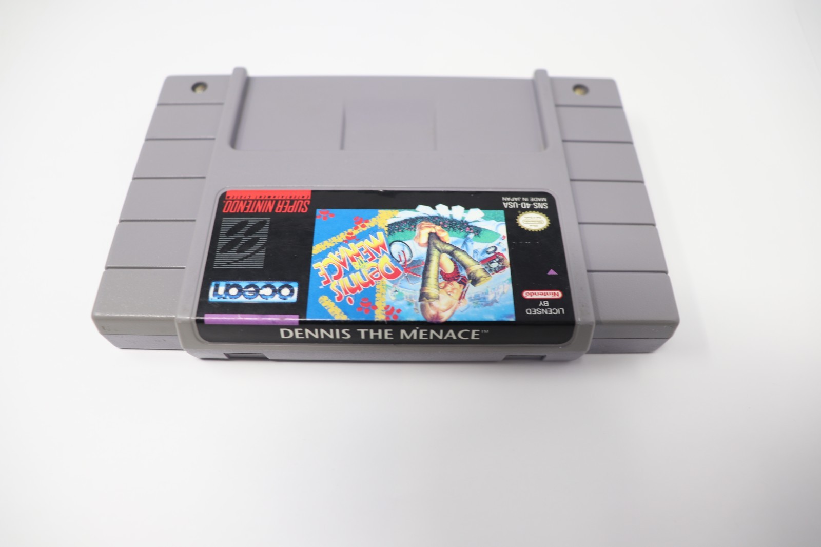 Dennis the Menace Super Nintendo SNES Original Authentic Game!