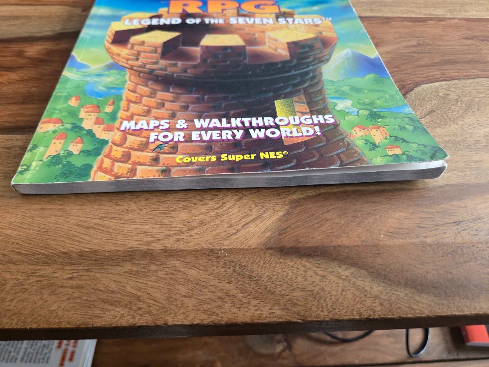 Super Mario RPG Legend Seven Stars SNES Brady Games Strategy Guide