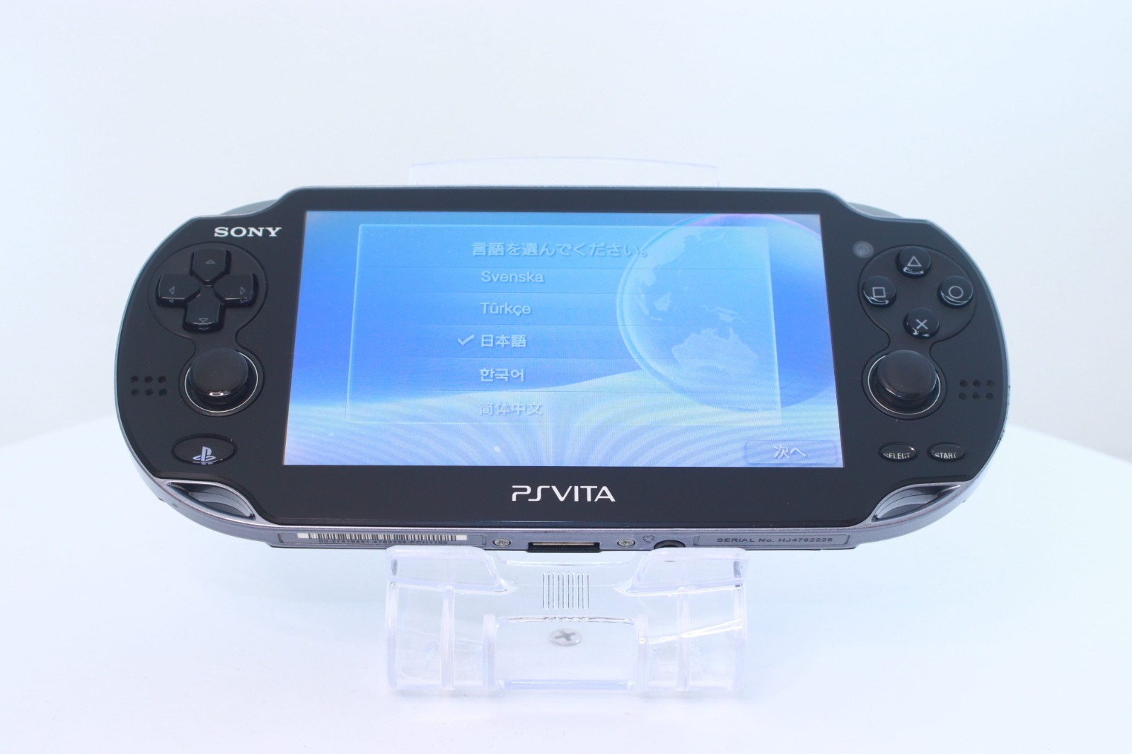 JP Game PS Vita PCH-1100 Black [ Rank：A]