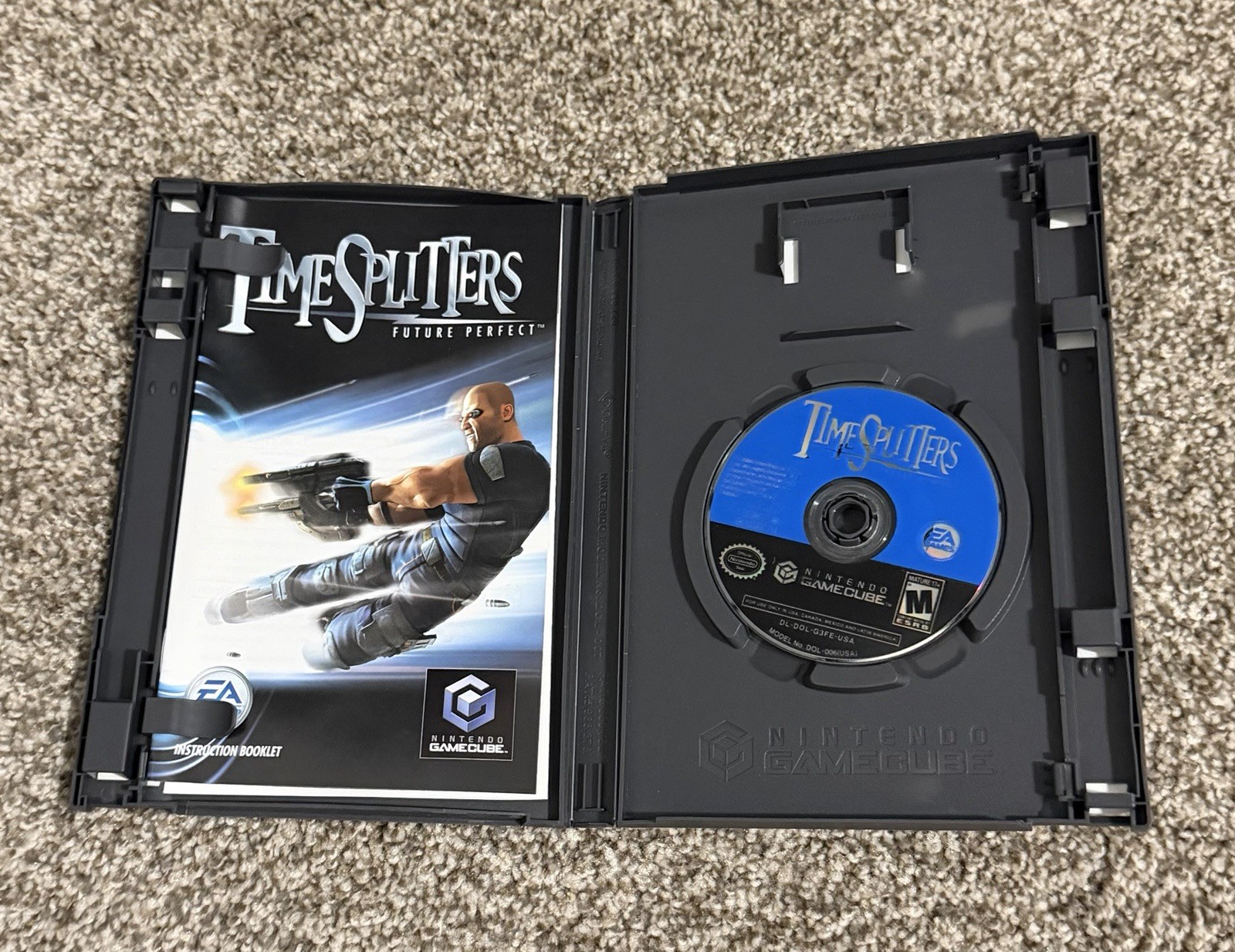 TimeSplitters: Future Perfect (Nintendo GameCube, 2005) CIB Complete Tested
