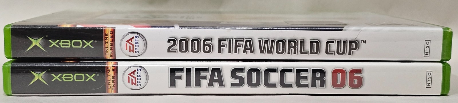 FIFA 2006 and World Cup Germany (Microsoft Xbox, 2006) Both CIB, Complete