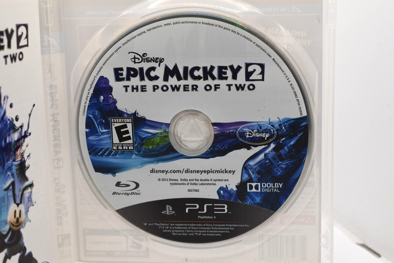 Epic Mickey 2: The Power of Two – Sony PlayStation 3 CIB