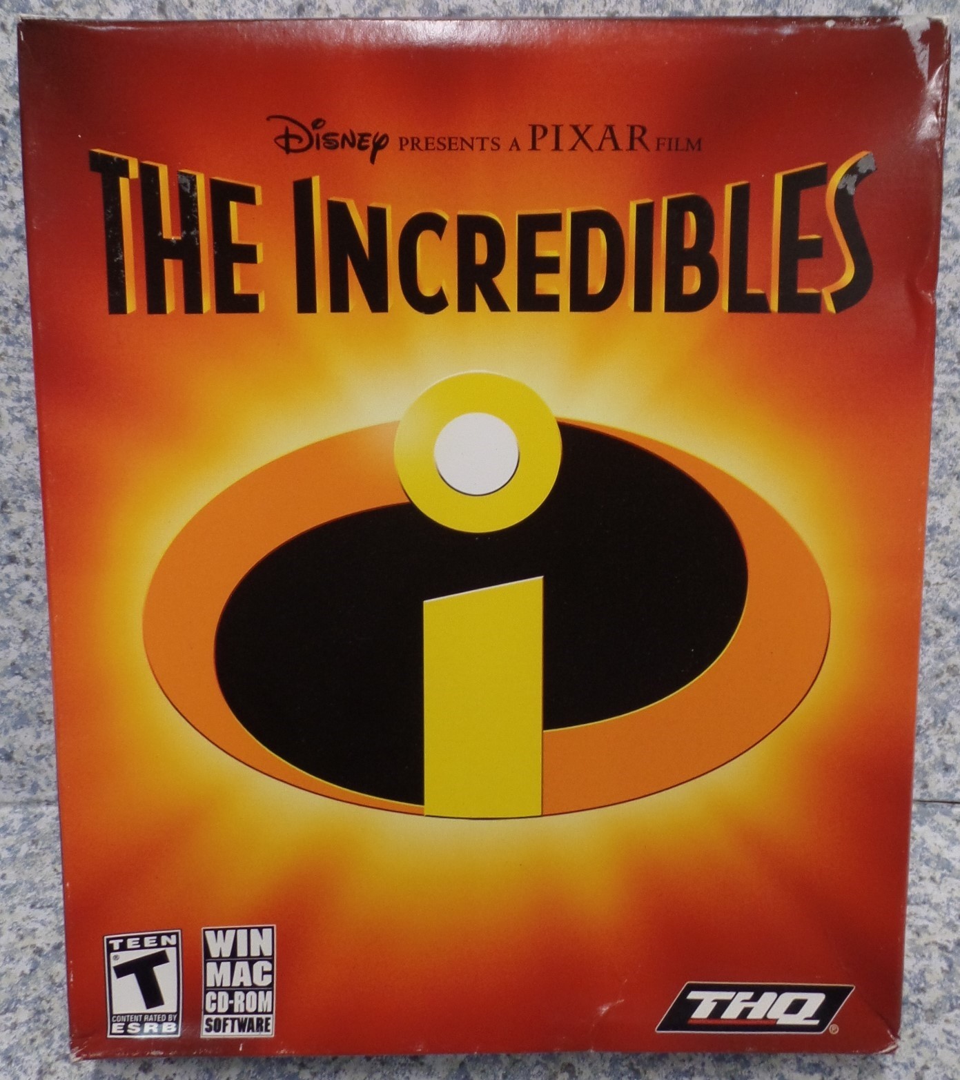 Video Game PC The Incredibles Disney Pixar NEW Big Box #1
