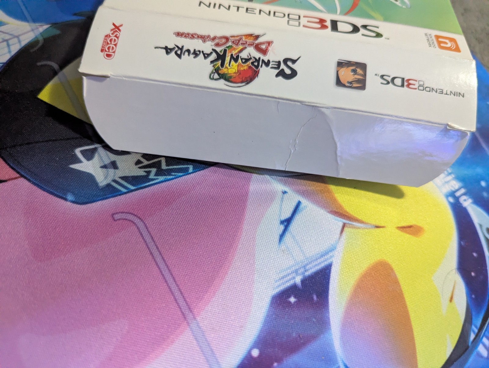 Senran Kagura 2: Deep Crimson Double D Edition Nintendo 3DS Complete Sealed CD