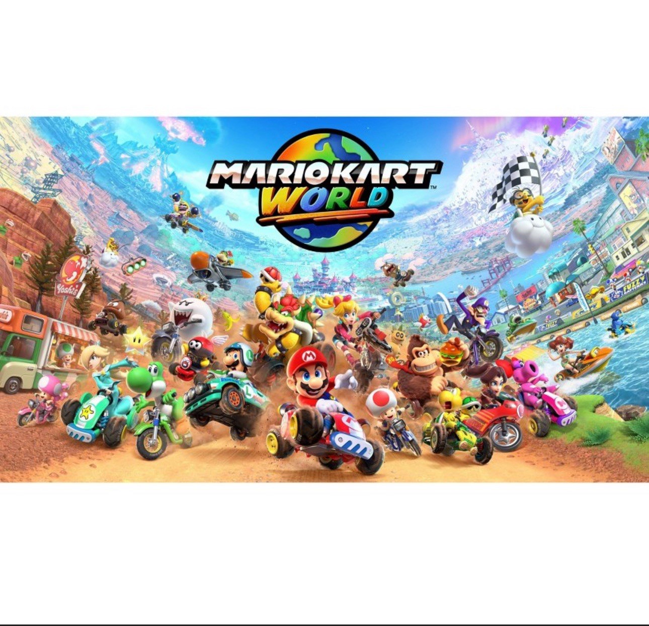 Nintendo Switch 2 Console + Mario Kart World Bundle NEW IN HAND SHIPS NOW New