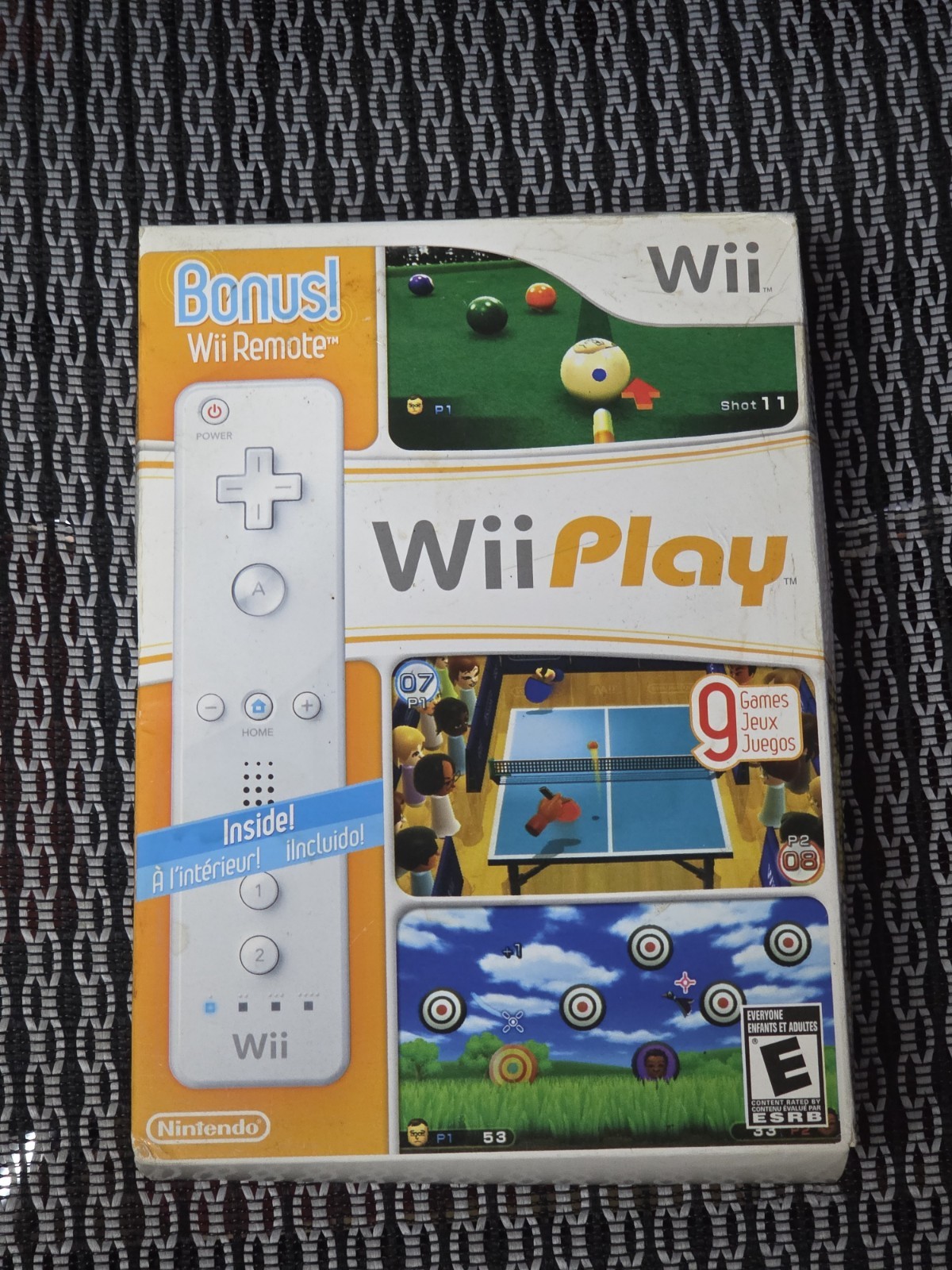 New Sealed Wii Play Nintendo Wii Big Box With Bonus Wii Remote Controller