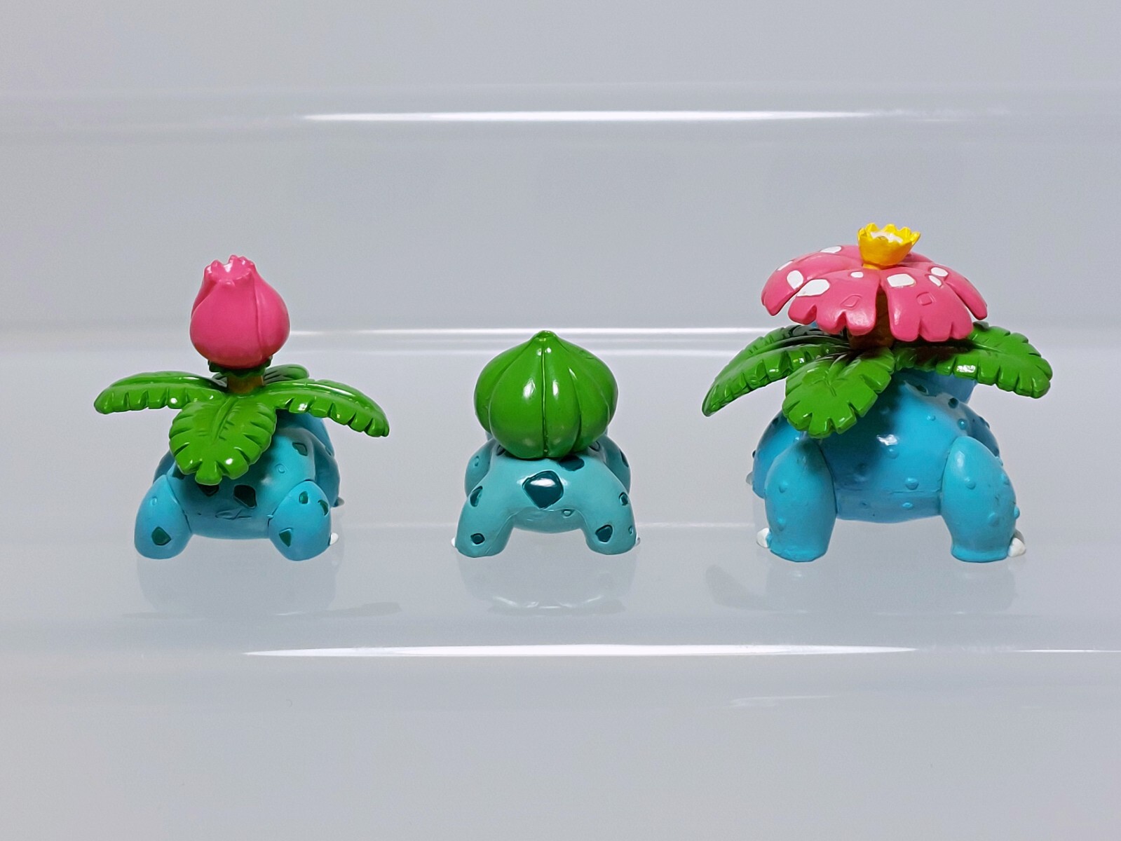 Ivysaur Bulbasaur Venusaur Pokemon FC Advance Figure Bandai T07 0.75-1.1in