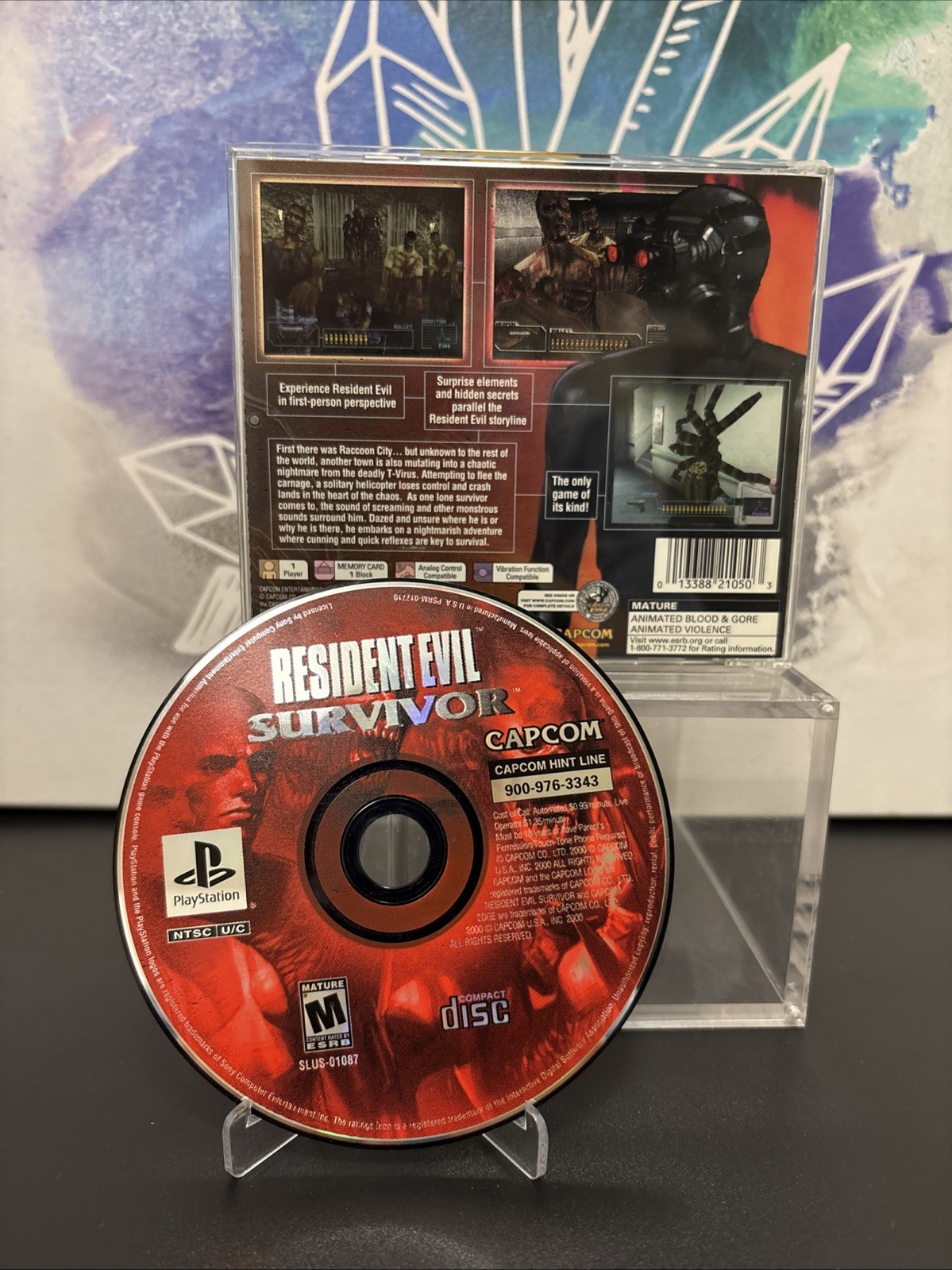 Resident Evil Survivor – PlayStation PS1 – Authentic, Working, CIB w/ Reg 🩸