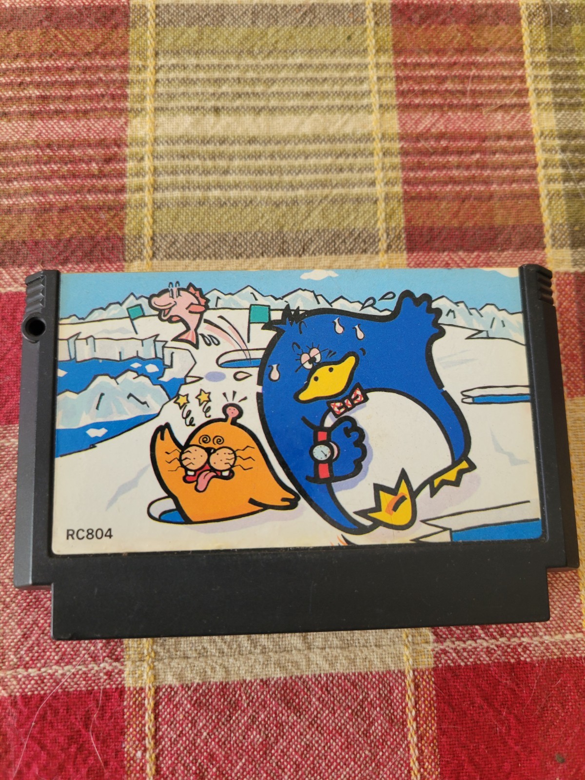 Konami Antarctic Adventure Nintendo Famicom Japan 1985