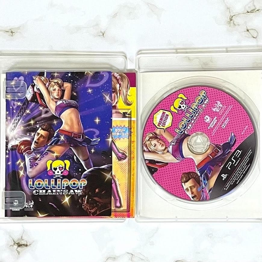 Lollipop Chainsaw Valentine Edition Limited Ps3 Playstation Free shipping Japan