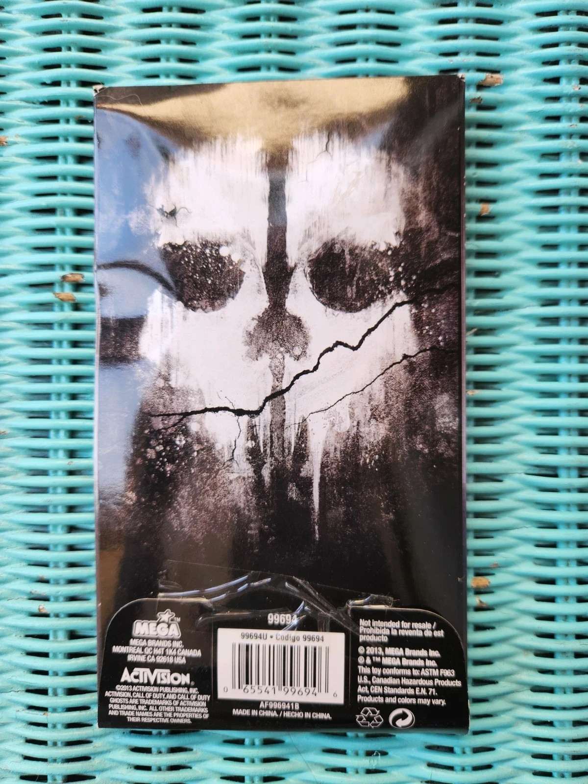 MEGA BLOKS CALL OF DUTY COLLECTOR CONSTRUCTION SETS GHOST SERIES 99694 RARE 2013