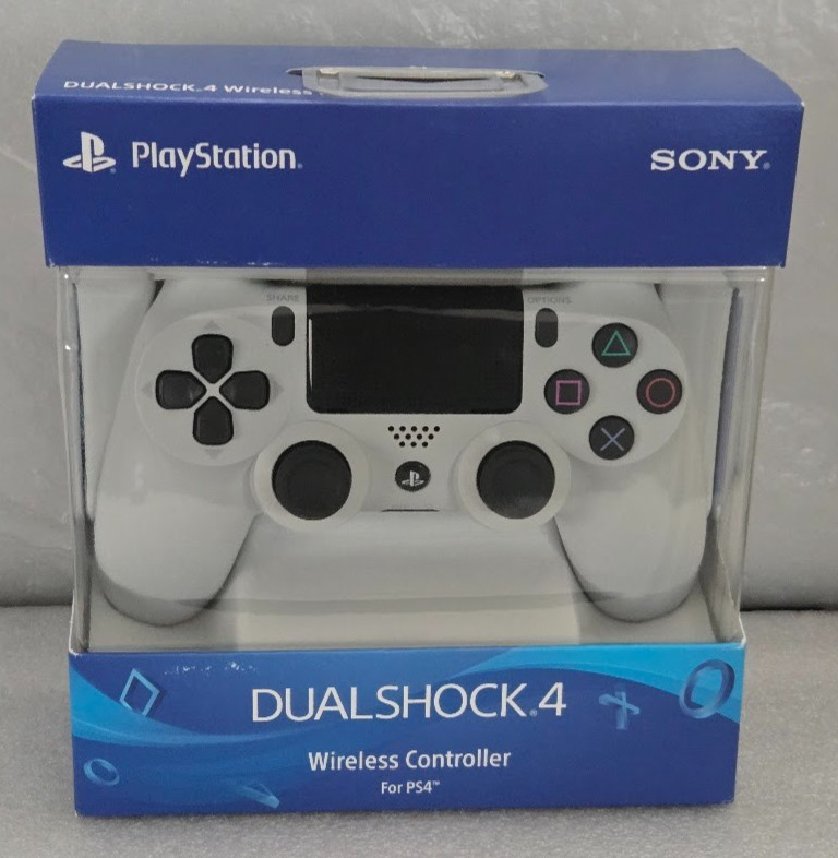 Sony Playstation DualShock 4 Wireless Controller PS4 – Glacier White