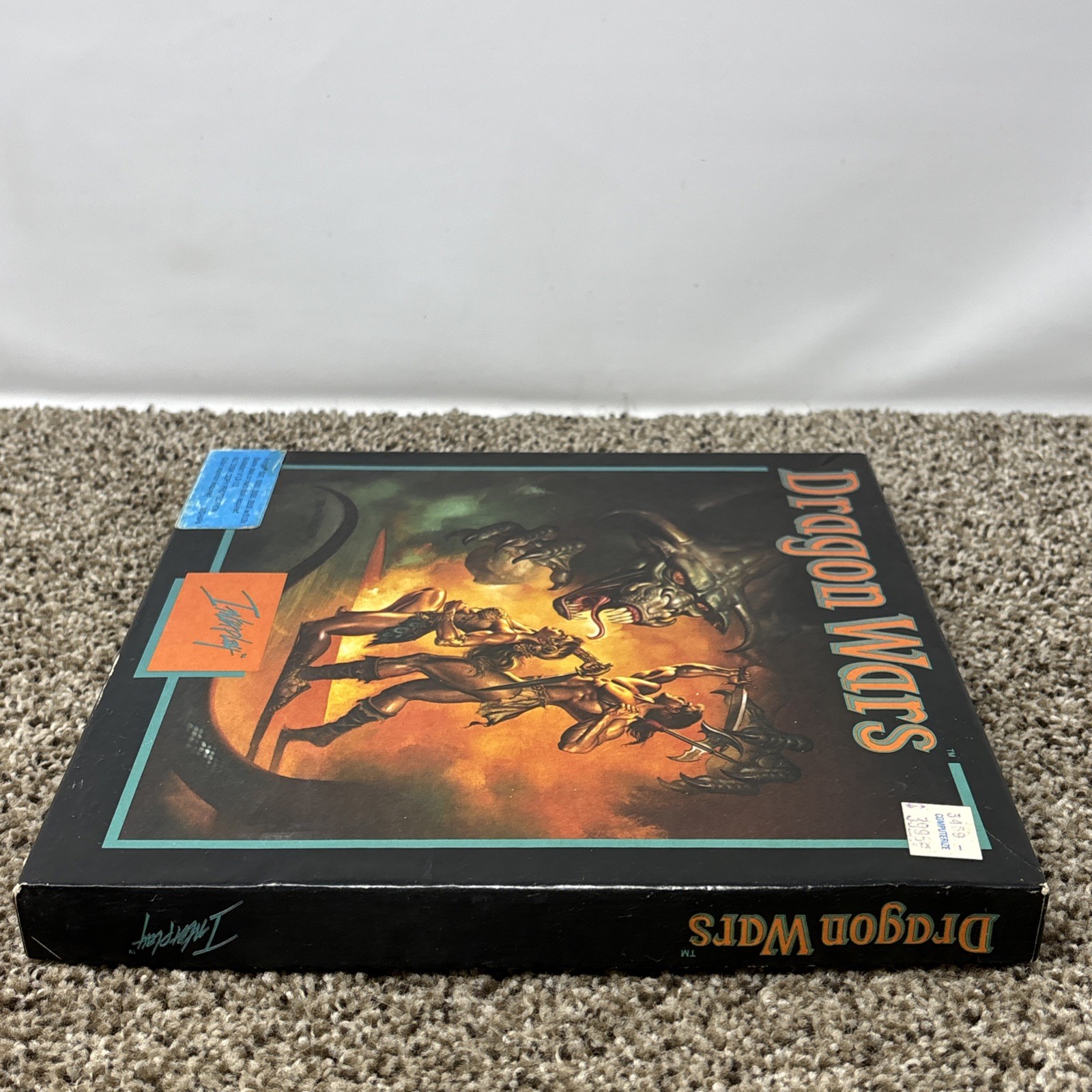 Dragon Wars Commodore Amiga Game Complete in Box CIB Very Good Untested