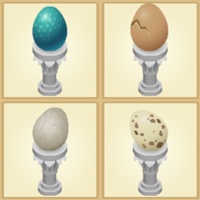 Animal Jam Classic AJC Egg on Pedestal (READ DESCRIPTION)