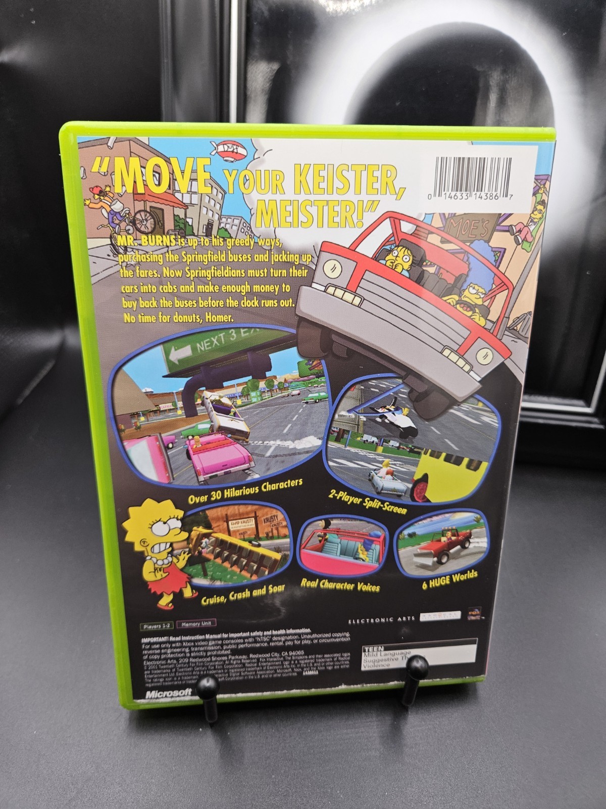 The Simpsons Road Rage / Microsoft Xbox / CIB / Clean / Tested / Read