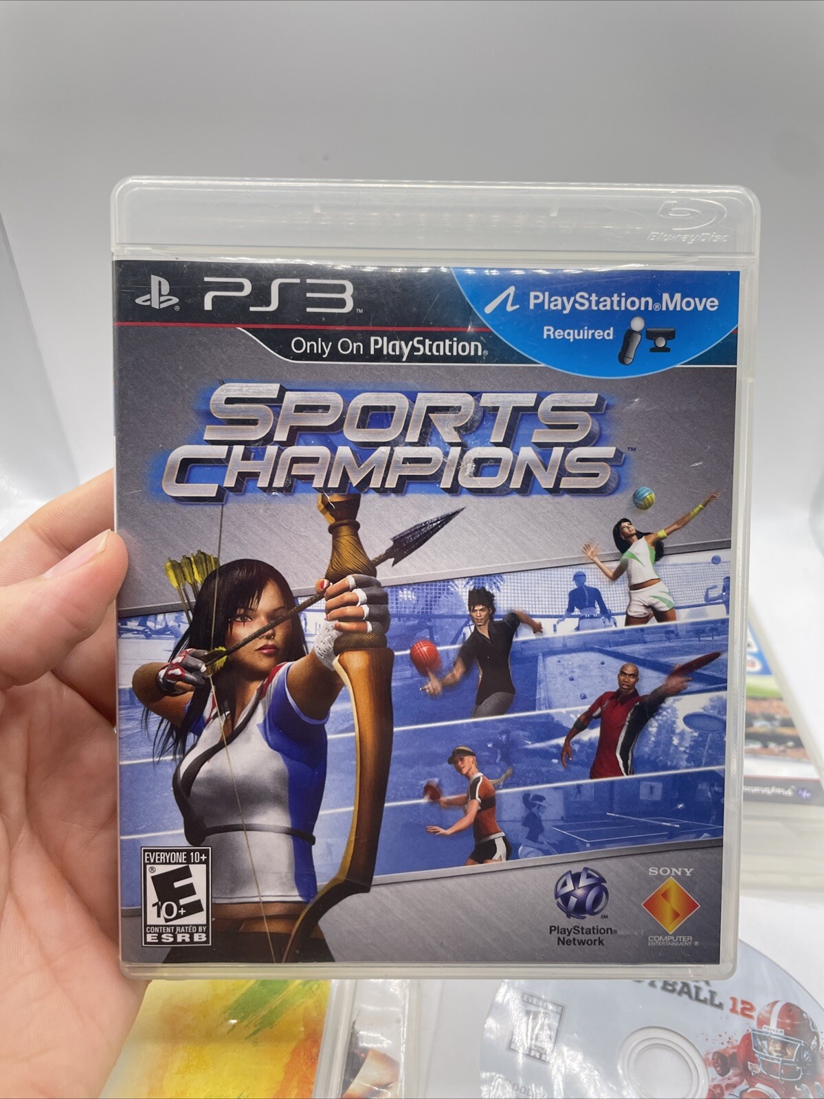 PS3 Lot Of 6- Madden 12,25/NCAA Football 10,12/Brazil Soccer 2014 & Sports Champ
