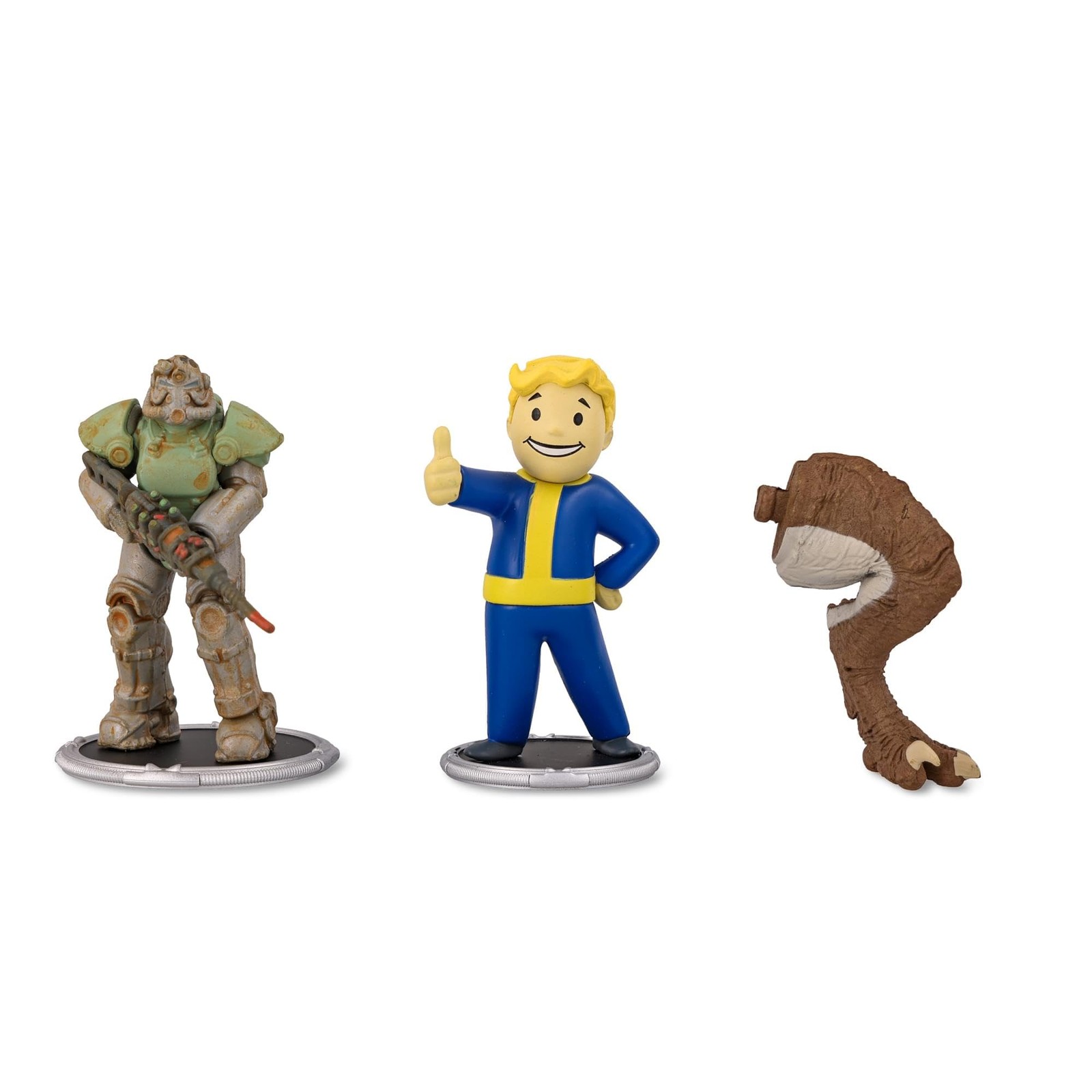 Toynk Fallout T-51 Power Armor and Vault Boy (Classic) 3-Inch Mini Figure Set…