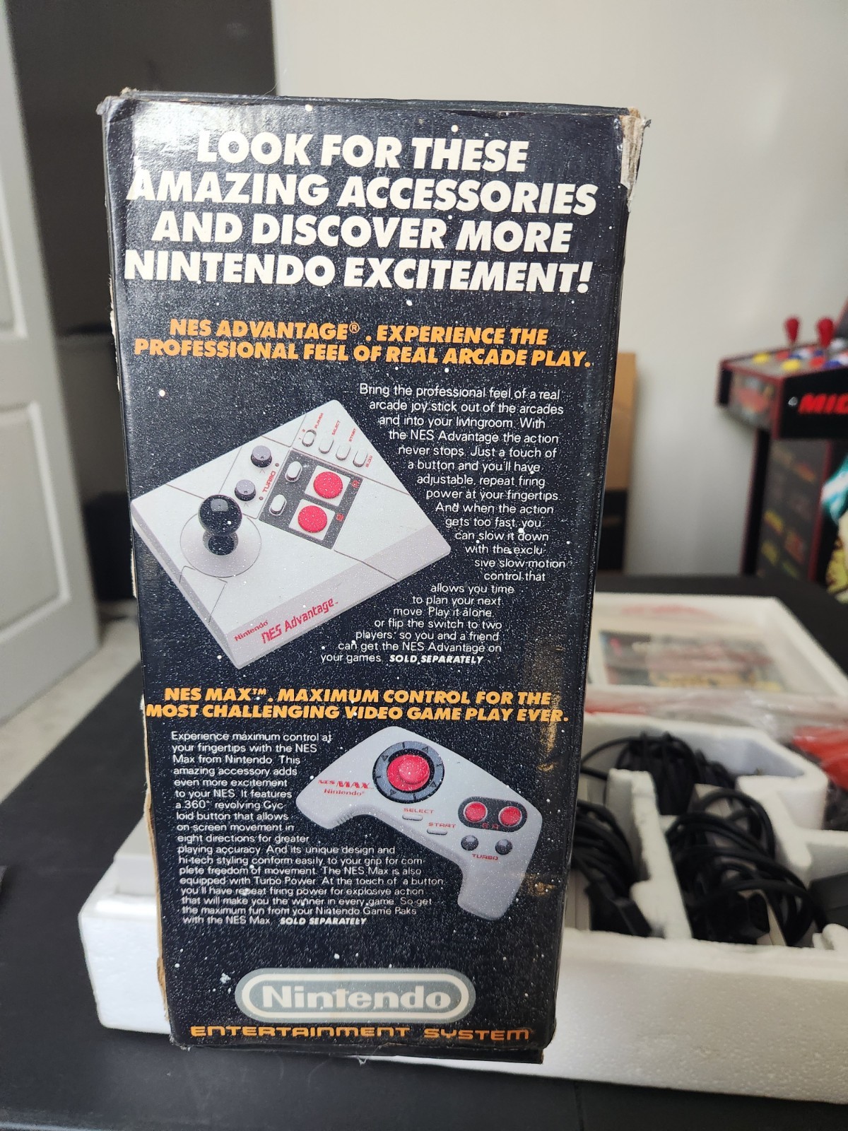 Nintendo NES Console. Complete In Box . Cleaned.Tested. Super Mario/Duck Hunt