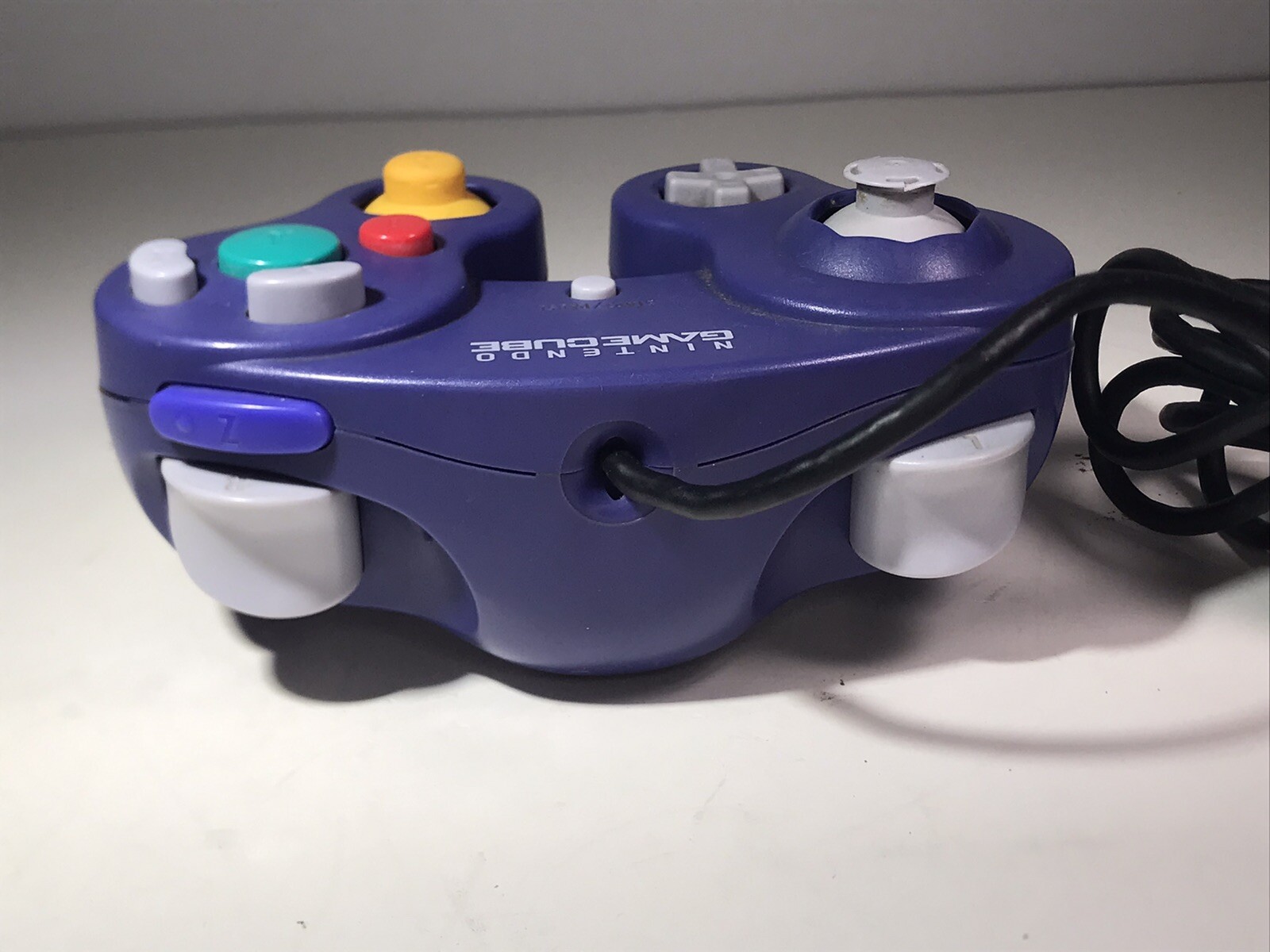 Official Nintendo GameCube Purple Indigo Controller DOL-003 OEM tested working