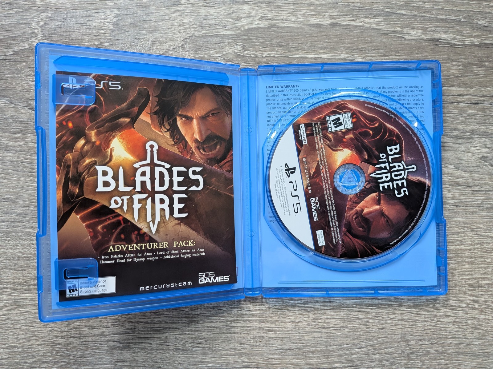 BLADE OF FIRE: Day One Edition (Playstation 5 PS5) DLC Included