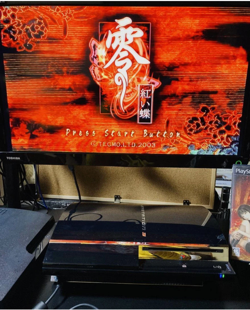 Fatal Frame Zero Set of 1,2,3 Crimson Butterfly PlayStation 2 PS2