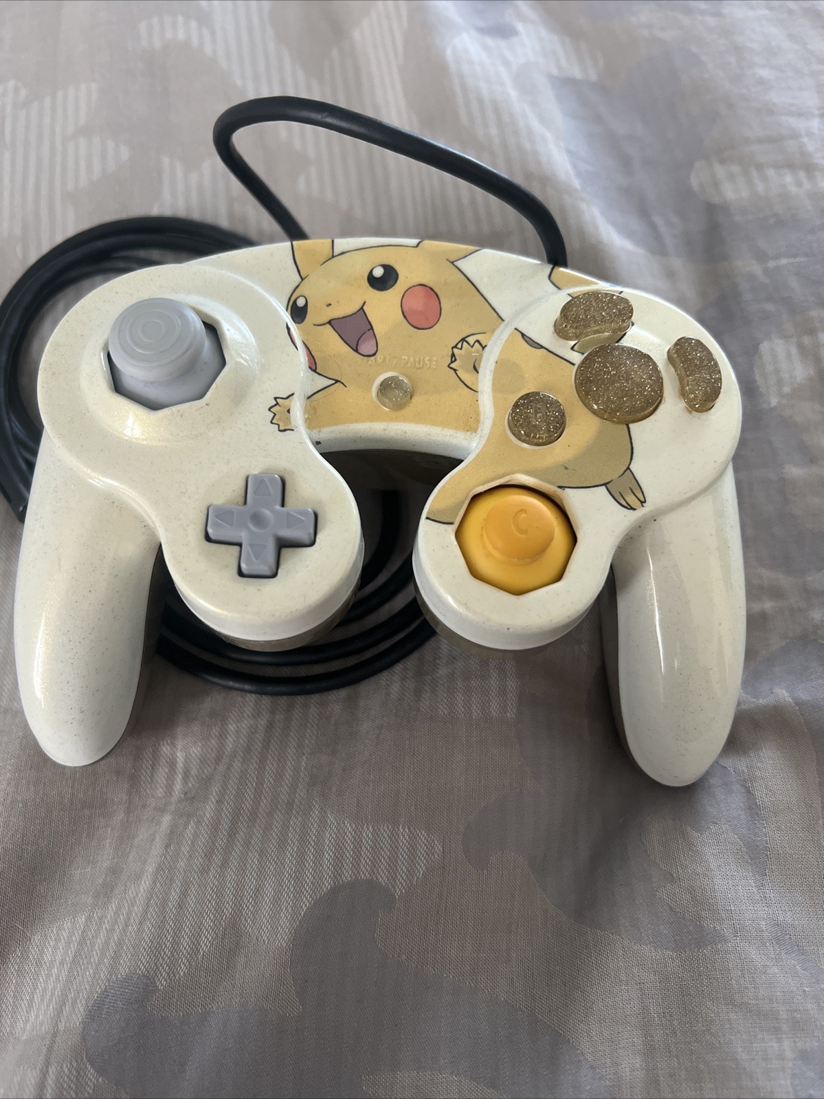 Custom Pokémon Pikachu Gamecube Controller