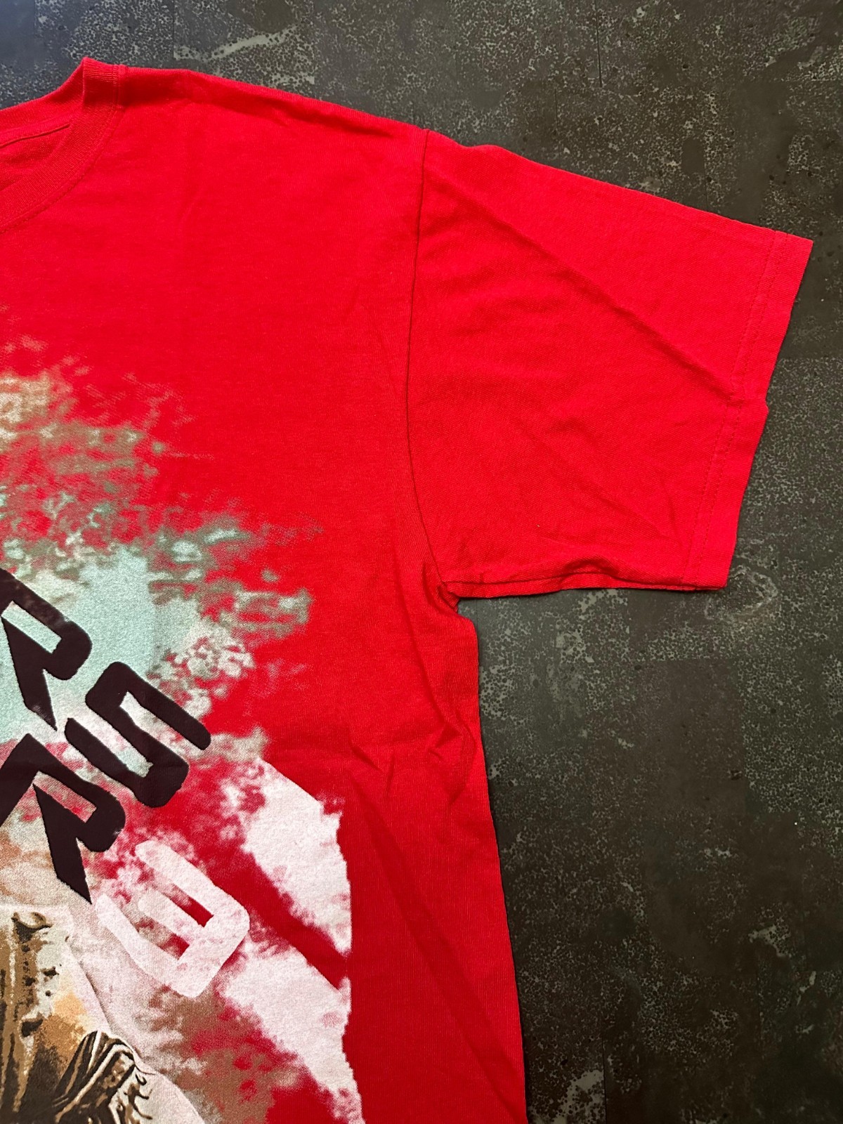 GEARS OF WAR 3 Marcus Fenix Shirt RED Large L PROMO Microsoft Store GOW