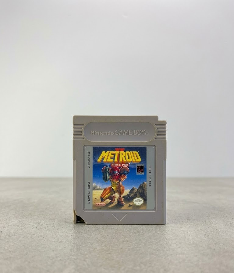 METROID II 2 RETURN OF SAMUS 1991 Authentic Nintendo Game Boy Damaged