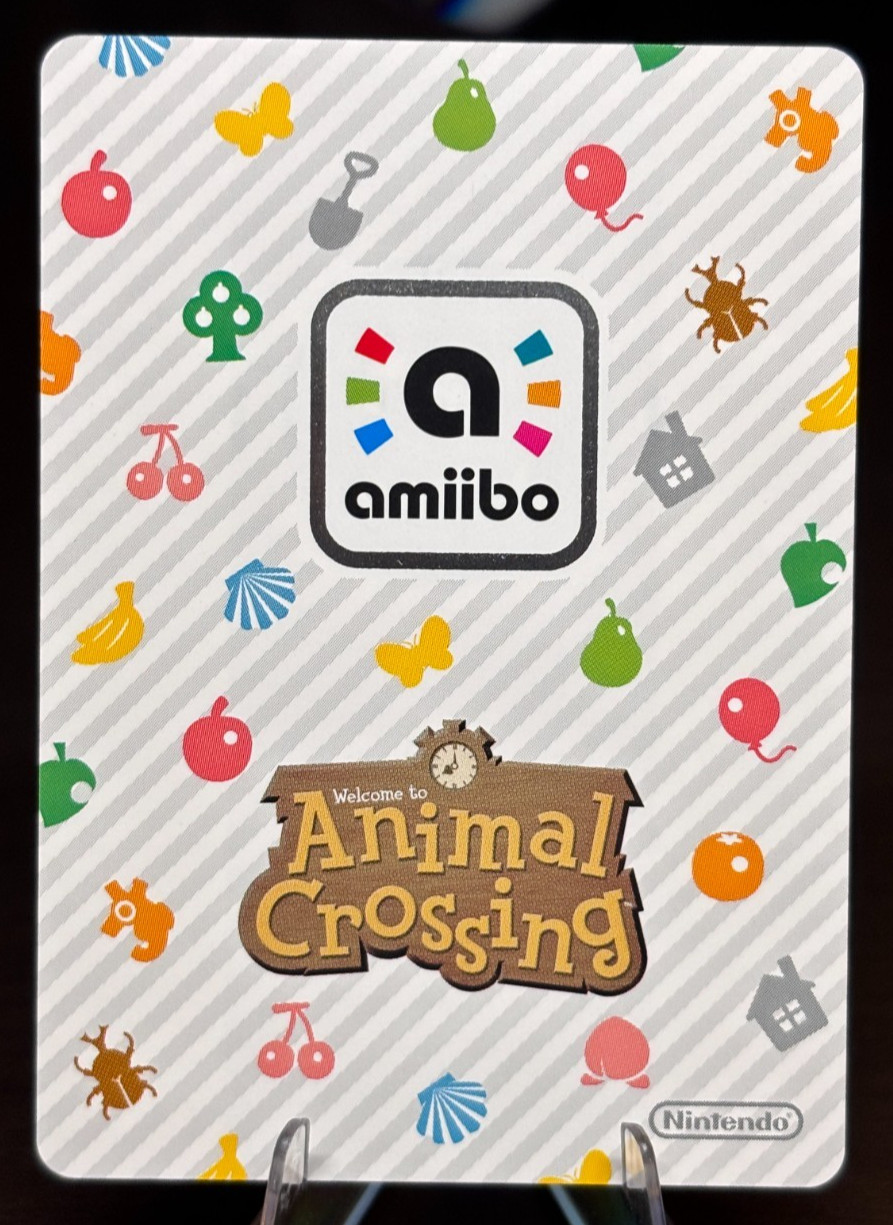 Chabwick Amiibo Card 441 Animal Crossing Series 5 Nintendo Switch Authentic