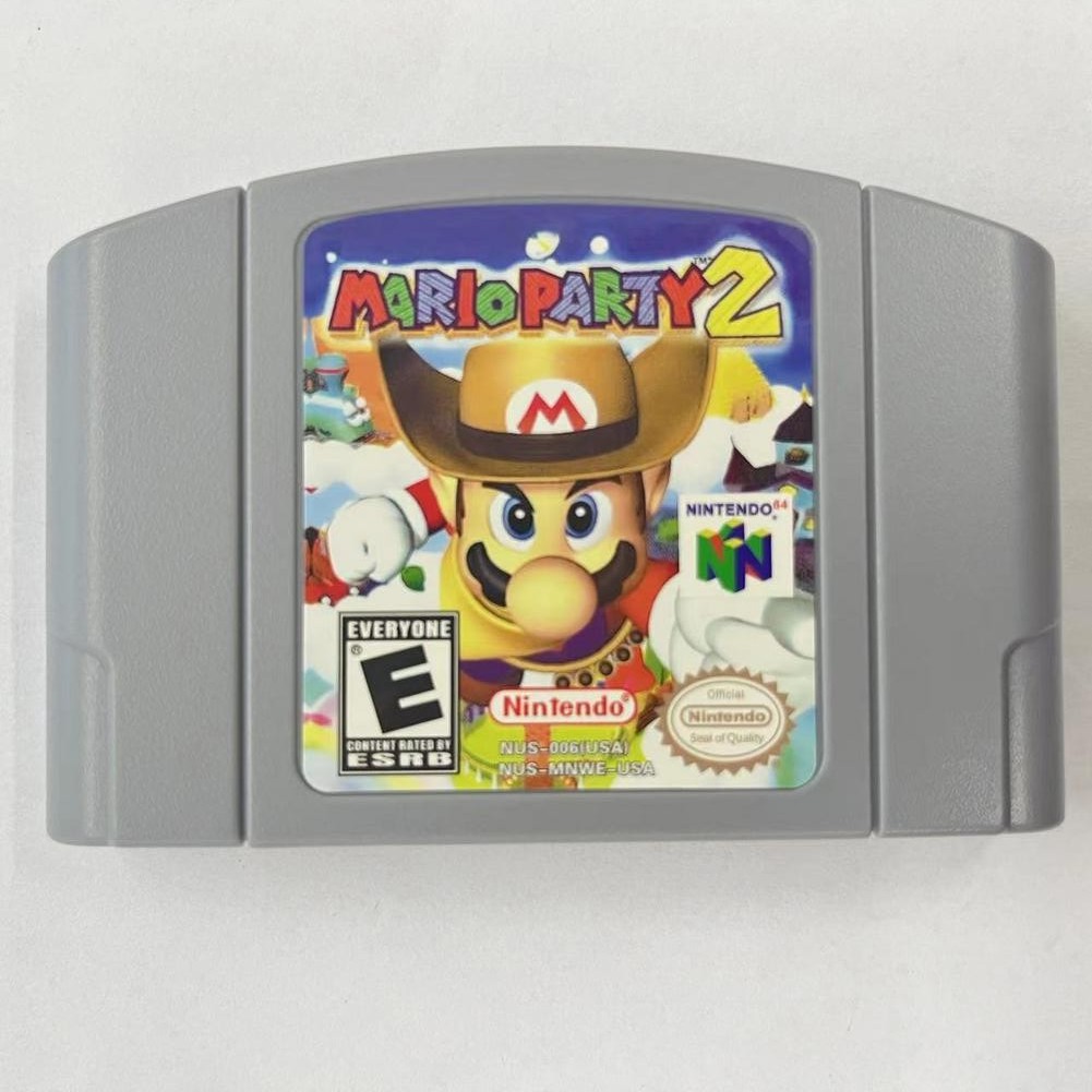 Mario Party 2 – Nintendo 64 (N64) In excellent condition Hard to find Near mint