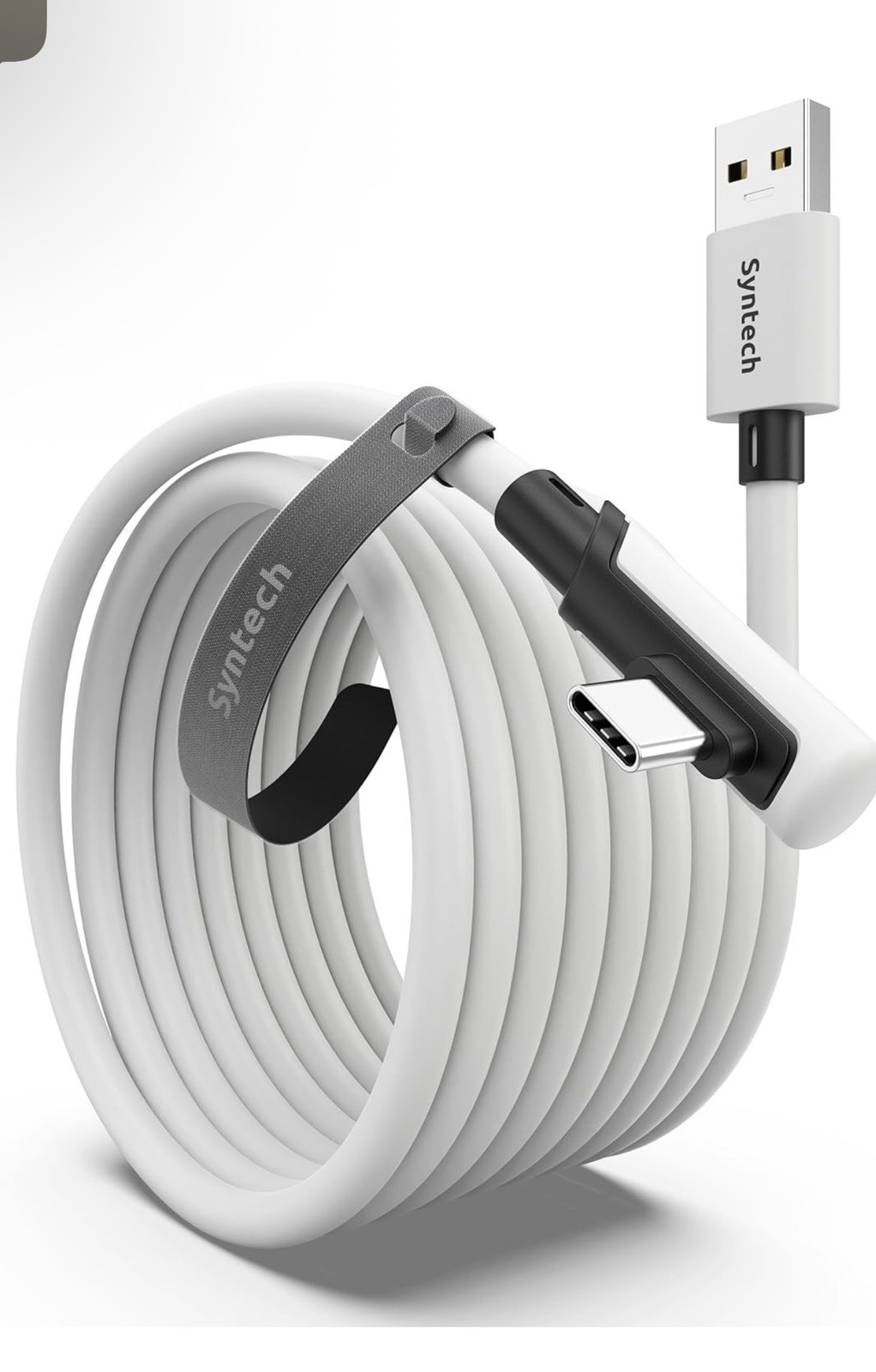 Syntech USB A to USB C Cable 16ft/5m For VR Headset/Gaming For Oculus Meta Quest