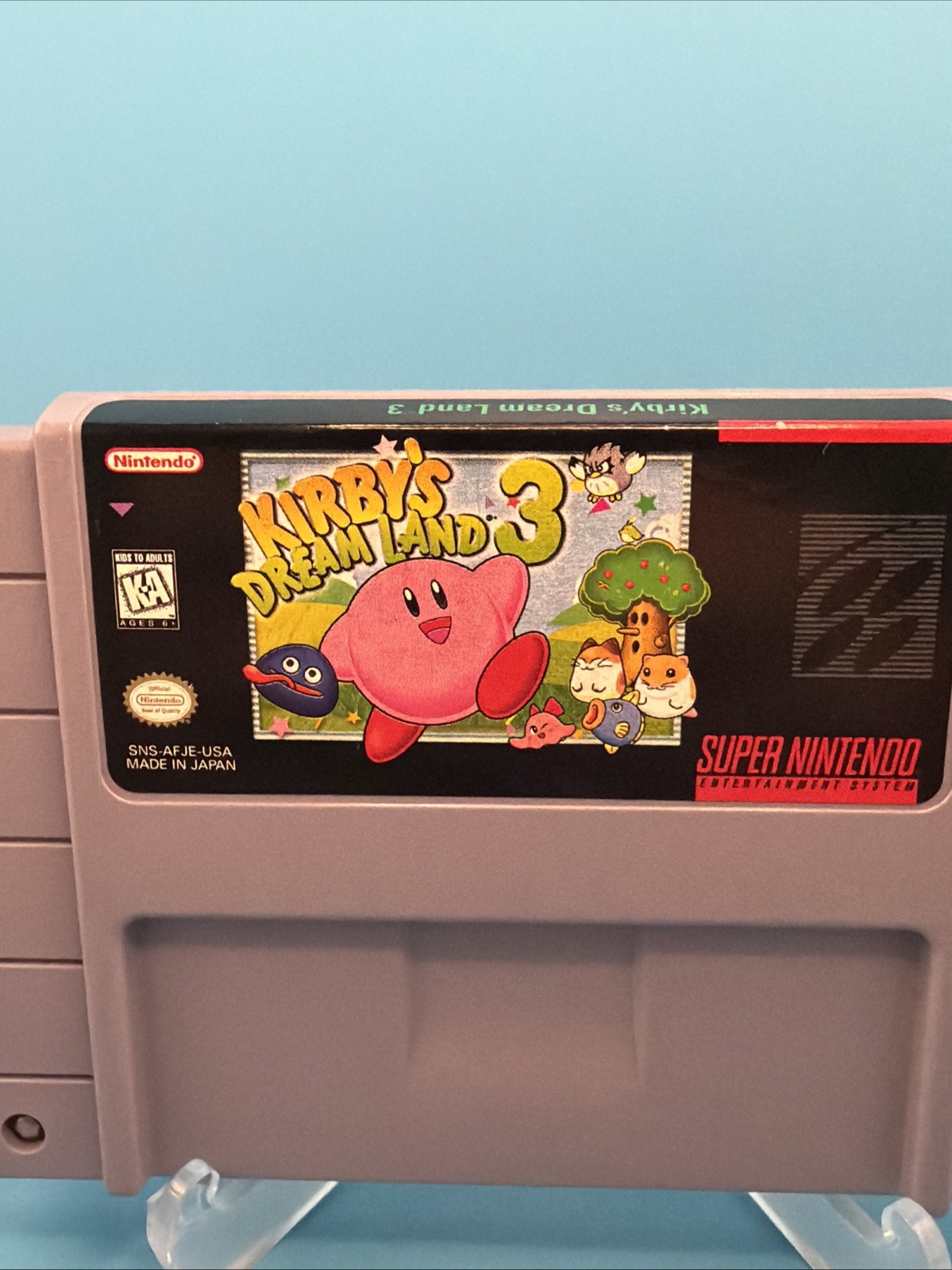 Kirby’s Dream Land 3 Nintendo SNES – Game Only – Tested, Works, Mint