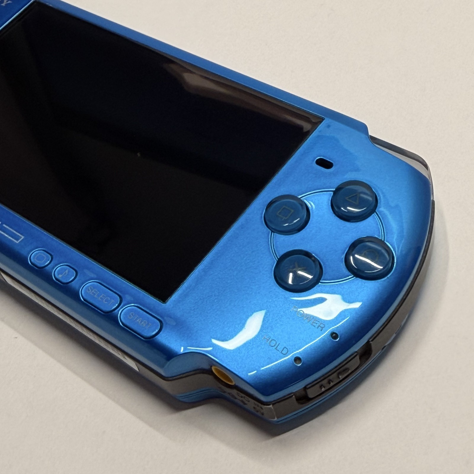 Sony PSP 3000 Vibrant Blue Console Excellent Condition Tested Working Bonus JP