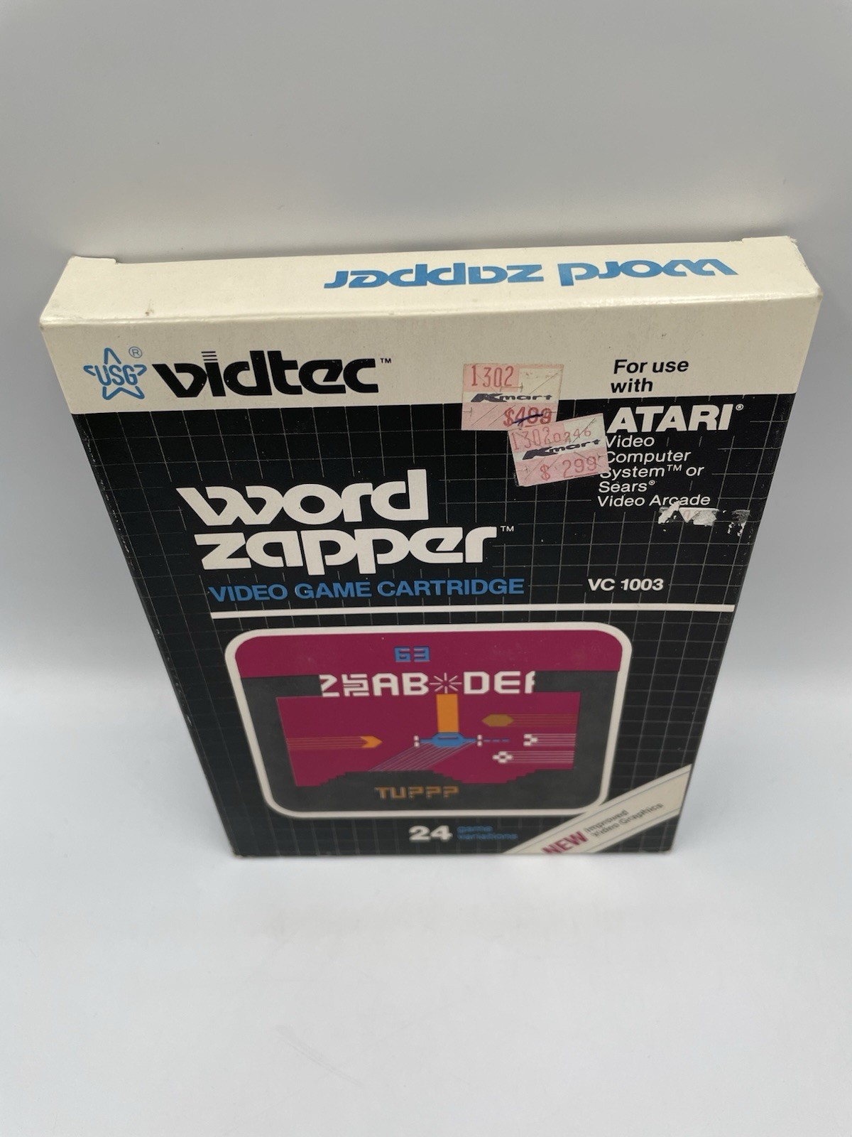 Atari 2600 Word Zapper Complete in Box With Manual, Tested