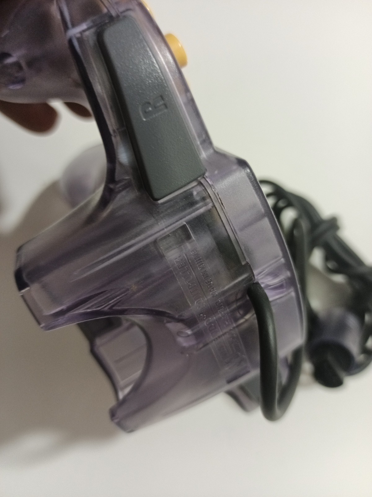 Nintendo 64 Controller NUS-005 Clear Purple Official N64 Tested Firm Stick # 10