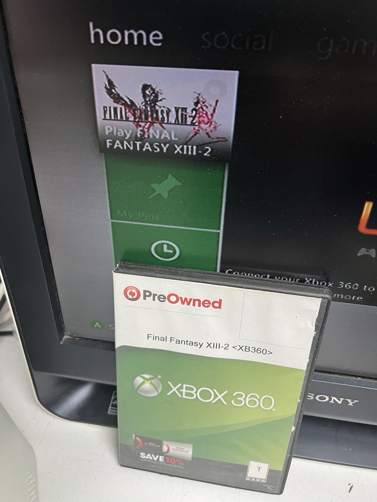 Final Fantasy XIII-2 13-2 Xbox 360 Game Loose Disc Tested Working