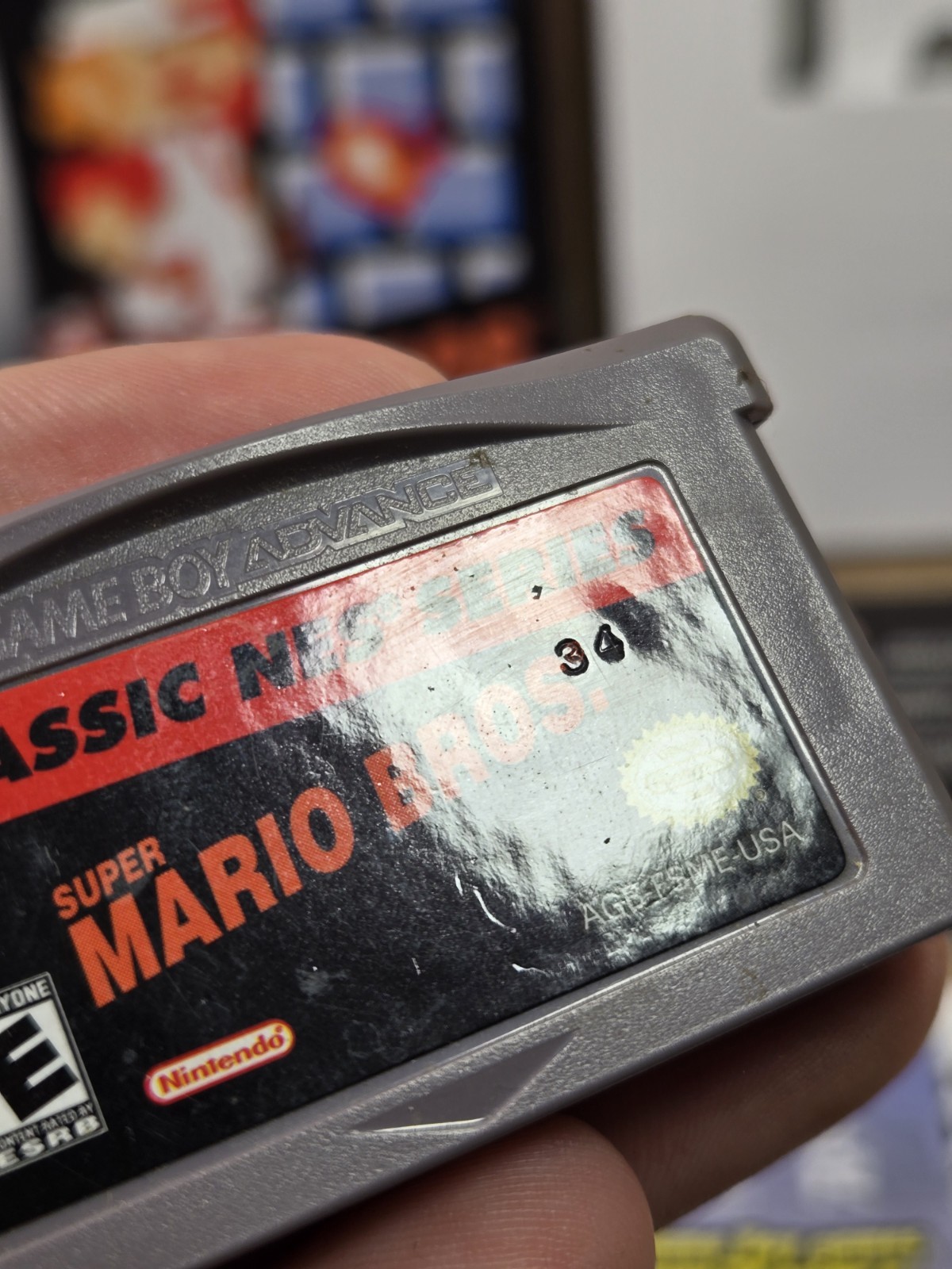 Super Mario Bros. Classic NES Series (Game Boy Advance, 2004) Complete w/Manual