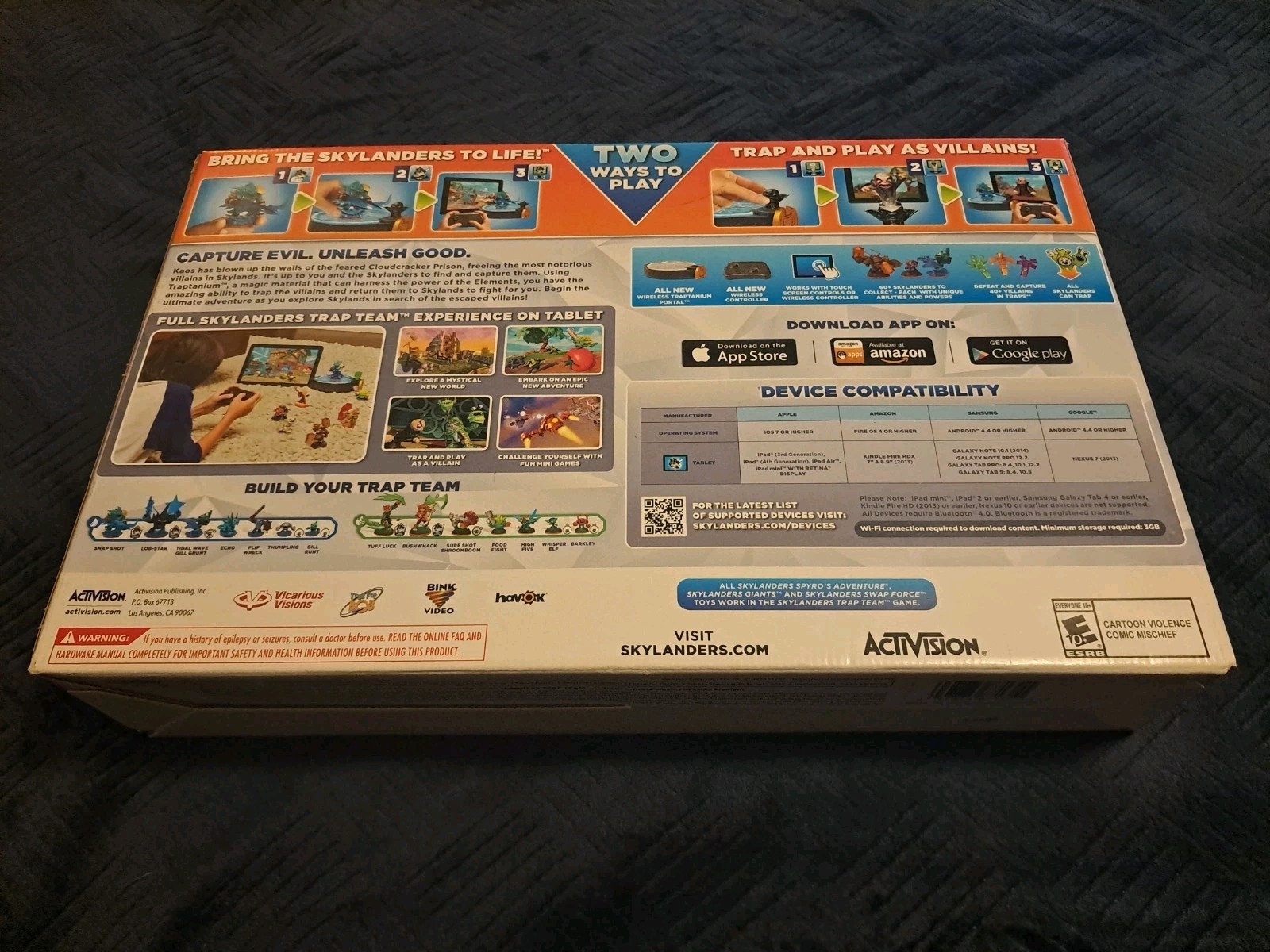 NEW Skylanders Trap Team Tablet Starter Pack – Works with iOS/Android/Fire OS