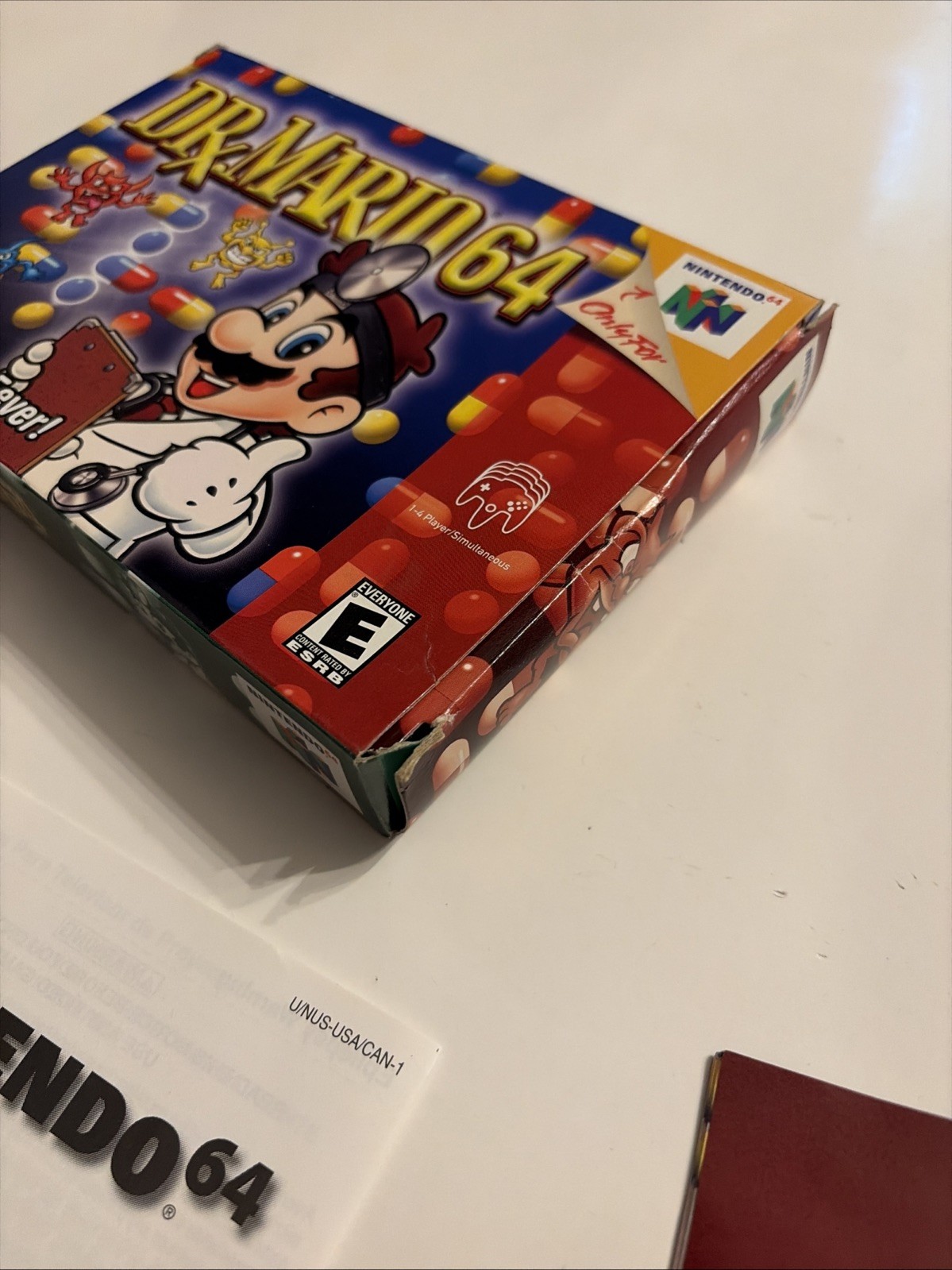 Dr. Mario 64 Nintendo 64 N64 Complete In Box CIB Authentic Tested