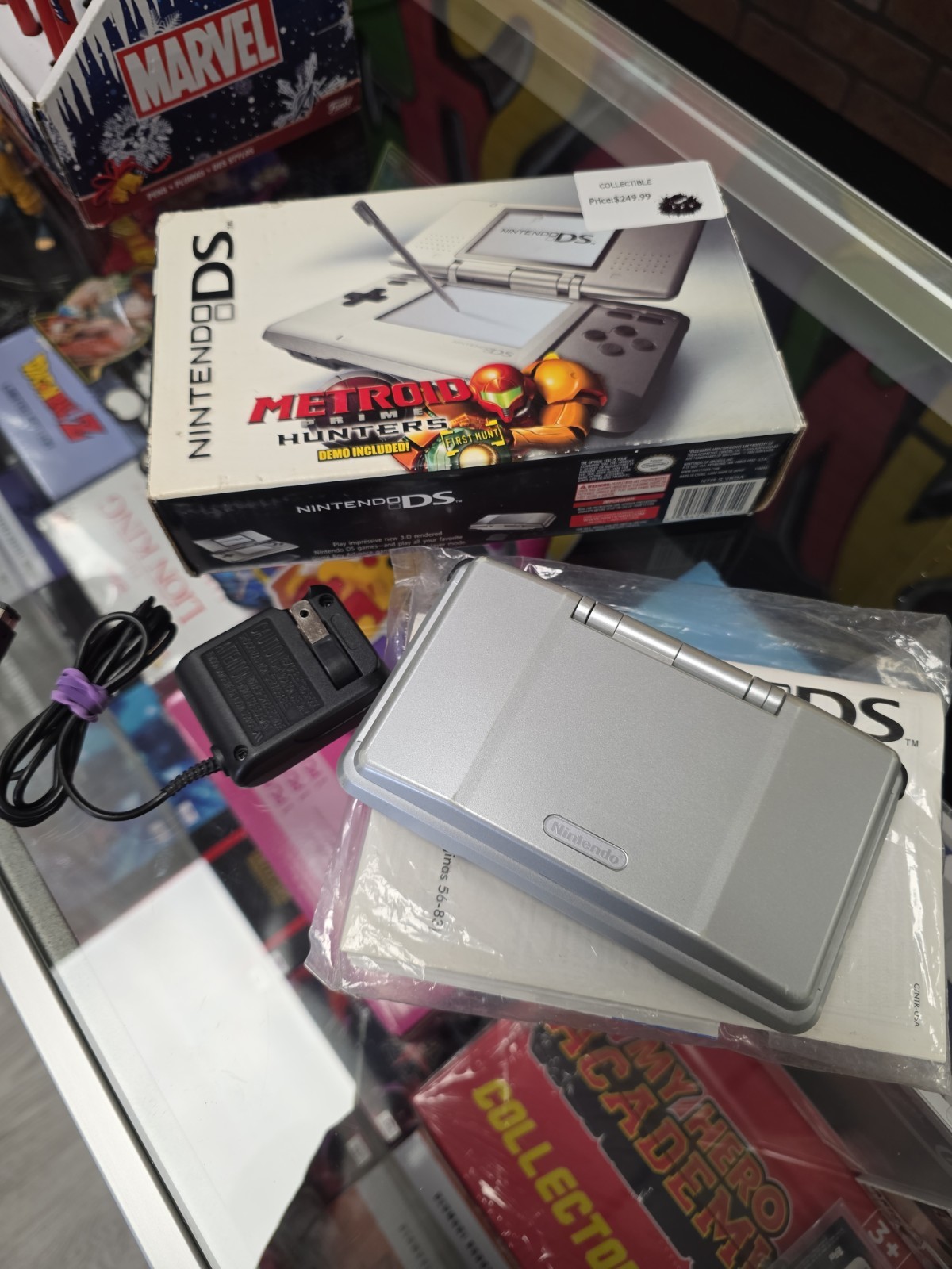 Nintendo DS Metroid Prime Hunters Edition Complete with Box Manuals Demo Tested