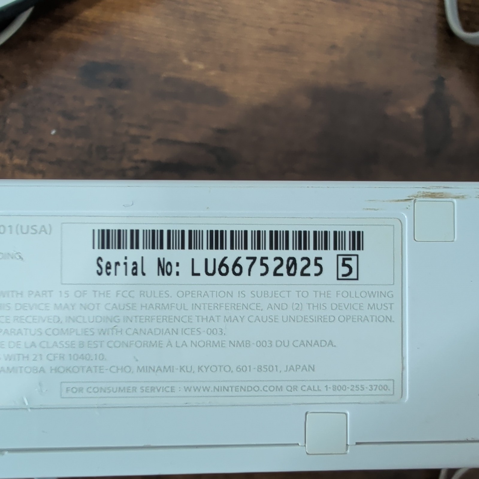 Nintendo Wii RVL-001 NTSC-U/C White Composite RCA 480p Console 2 Wii Remotes