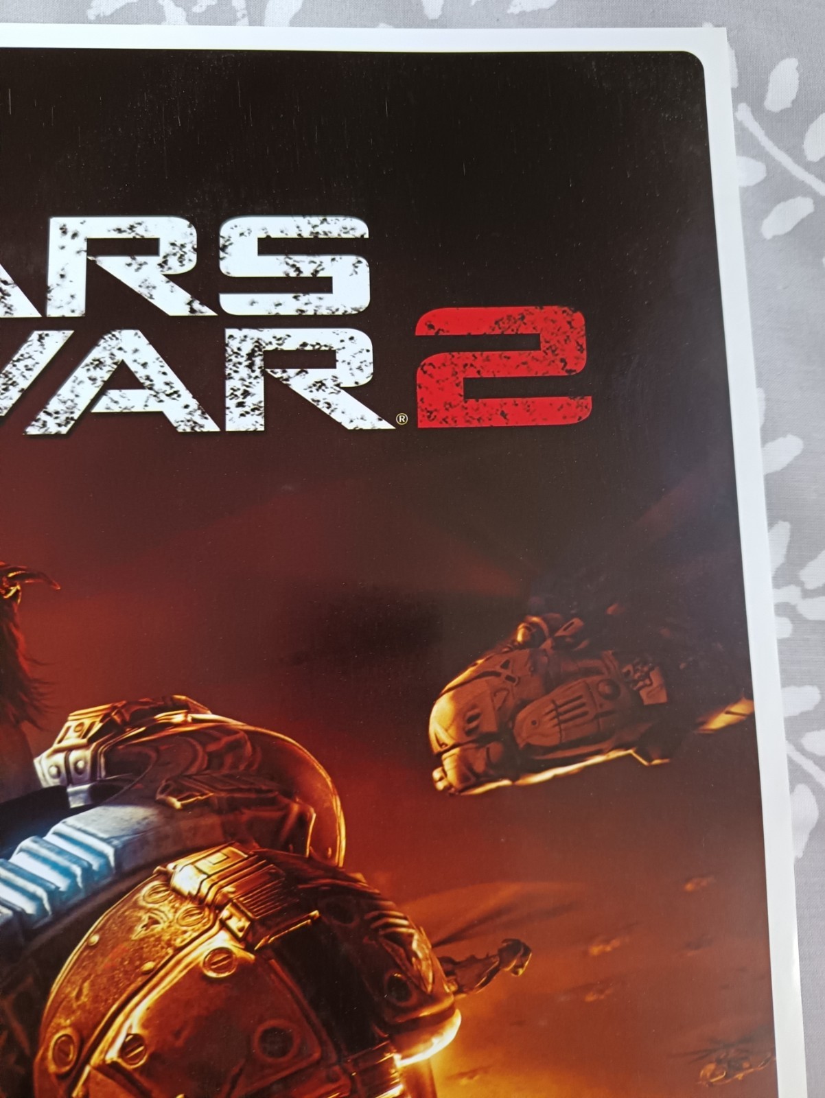Gears of War 2 Marcus Fenix (Vintage, 2008) XBox 360 Game Poster (RARE)