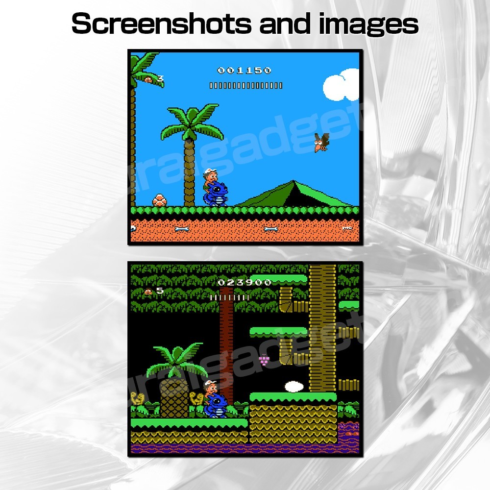 Super Mario USA (Bros. 2) & Adventure Island 1+2 II Famicom / FC [Japanese NES]